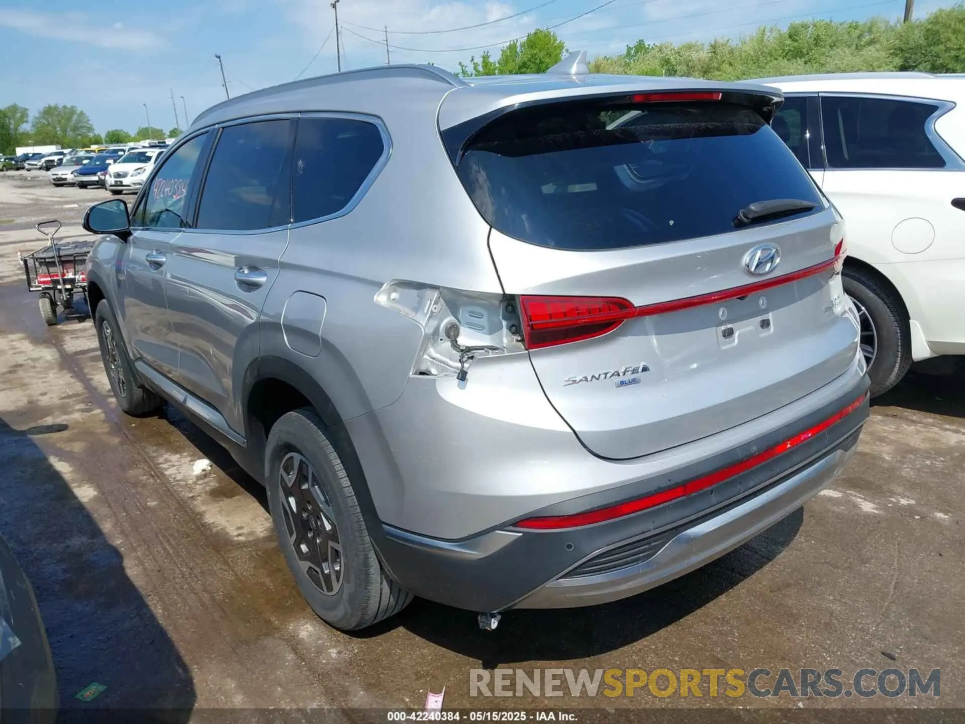 3 Photograph of a damaged car KM8S2DA16MU011919 HYUNDAI SANTA FE HYBRID 2021