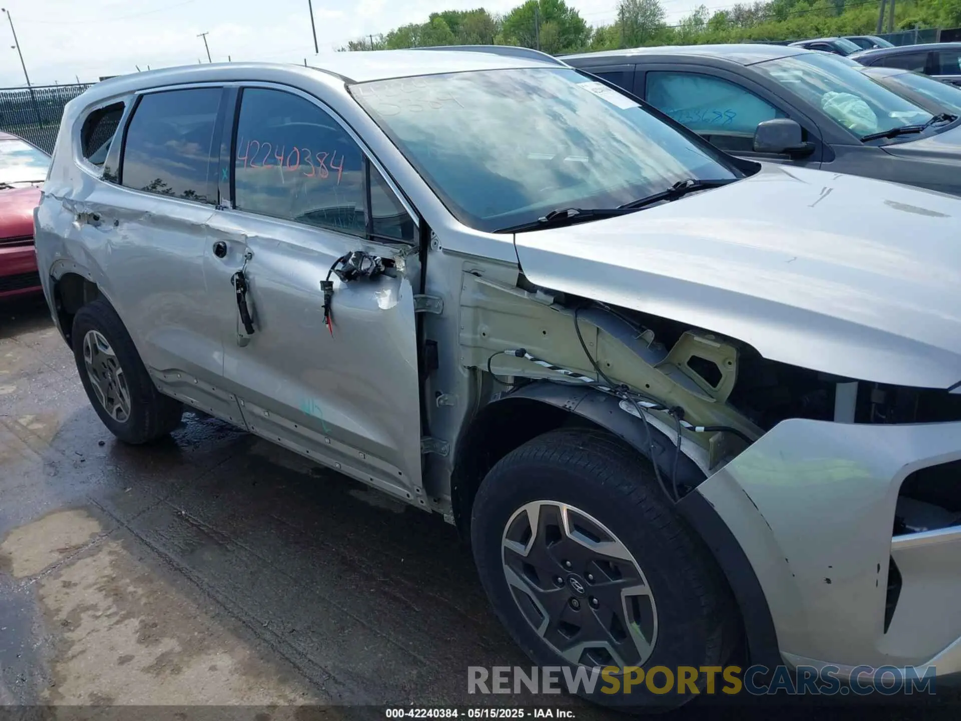 6 Photograph of a damaged car KM8S2DA16MU011919 HYUNDAI SANTA FE HYBRID 2021