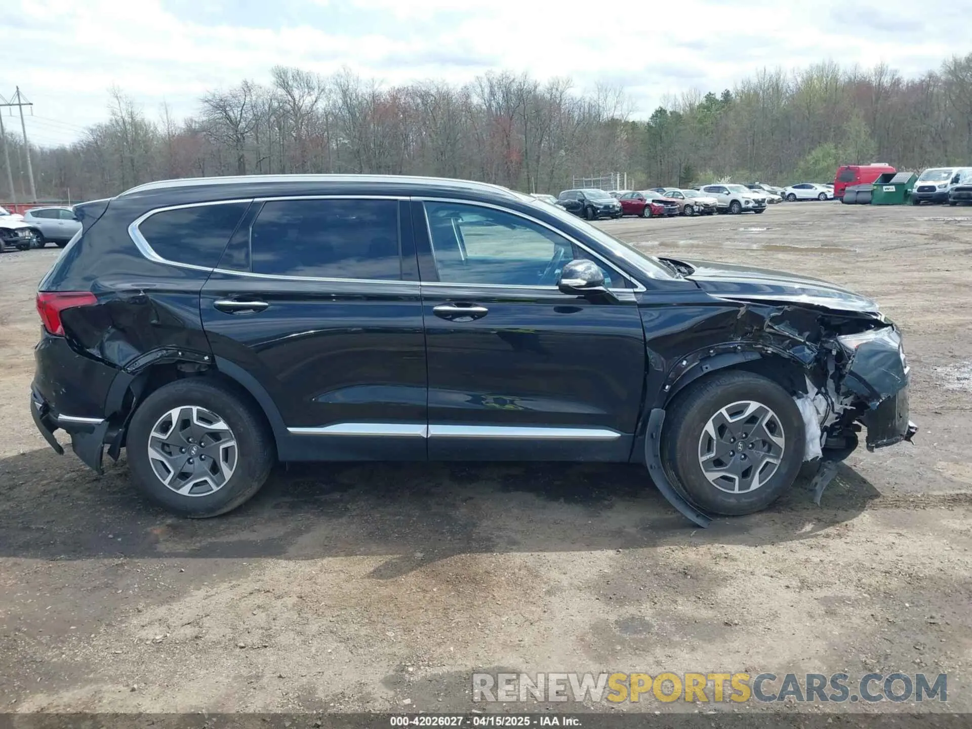 13 Фотография поврежденного автомобиля KM8S2DA14NU057895 HYUNDAI SANTA FE HYBRID 2022
