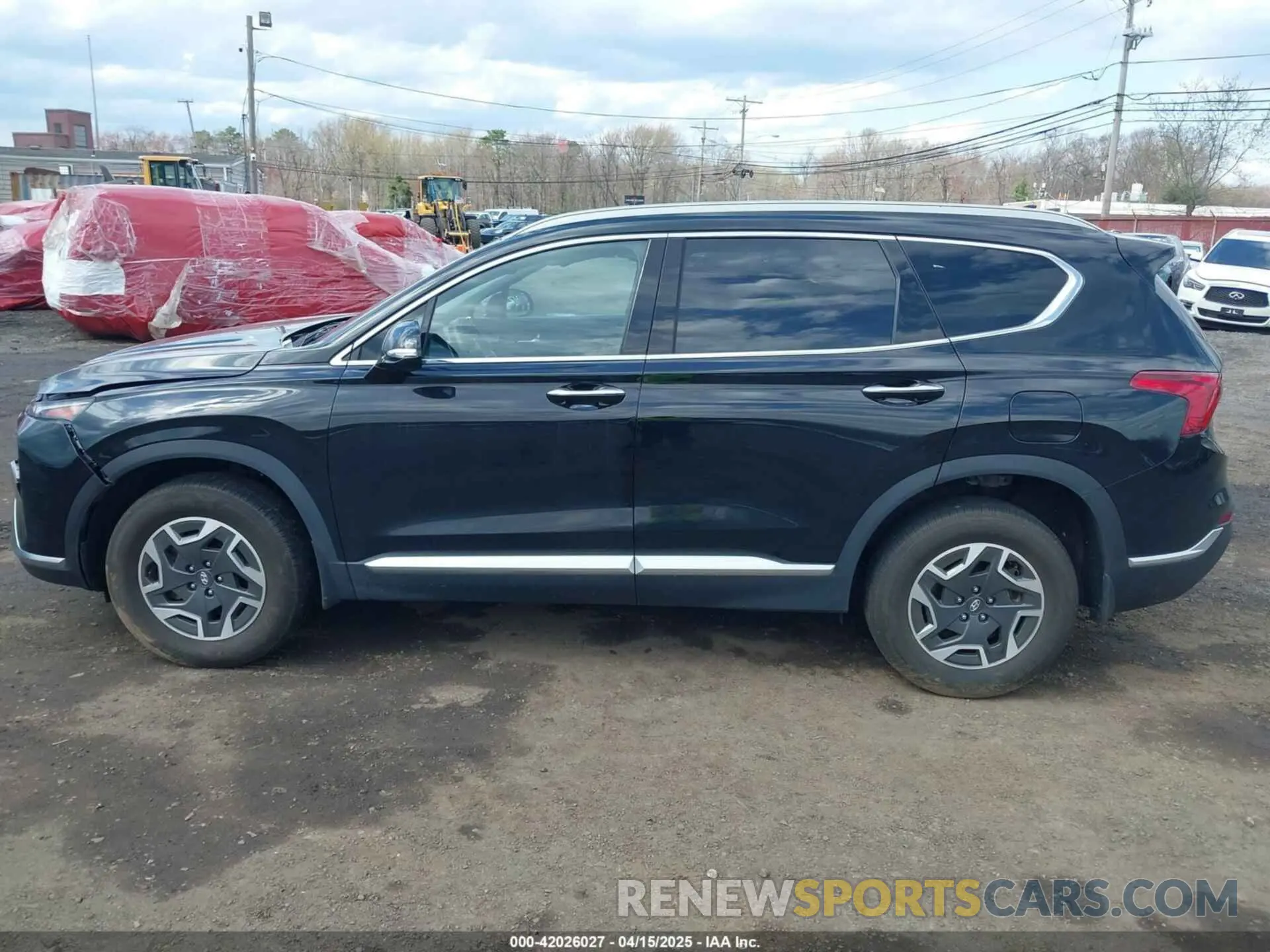 14 Фотография поврежденного автомобиля KM8S2DA14NU057895 HYUNDAI SANTA FE HYBRID 2022