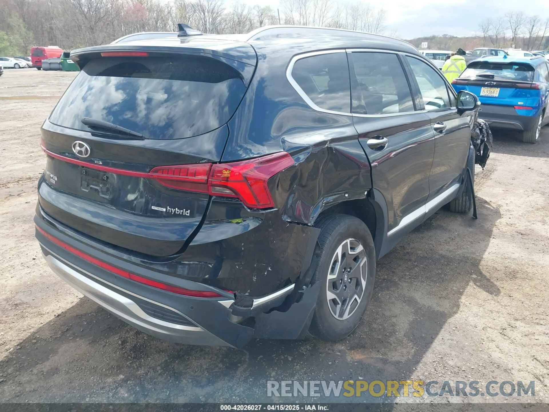 17 Фотография поврежденного автомобиля KM8S2DA14NU057895 HYUNDAI SANTA FE HYBRID 2022