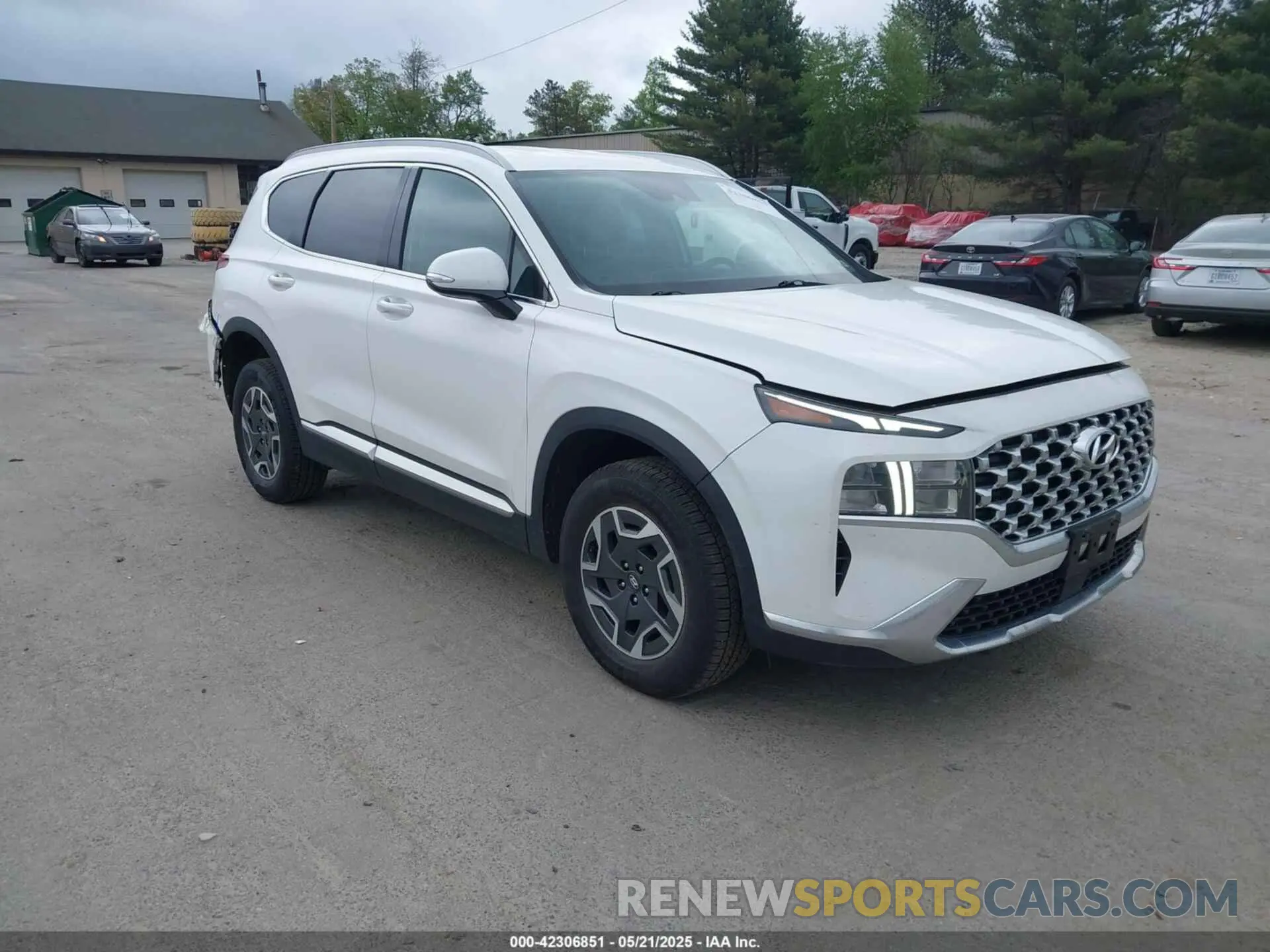 1 Фотография поврежденного автомобиля 5NMS2DA18PH009010 HYUNDAI SANTA FE HYBRID 2023