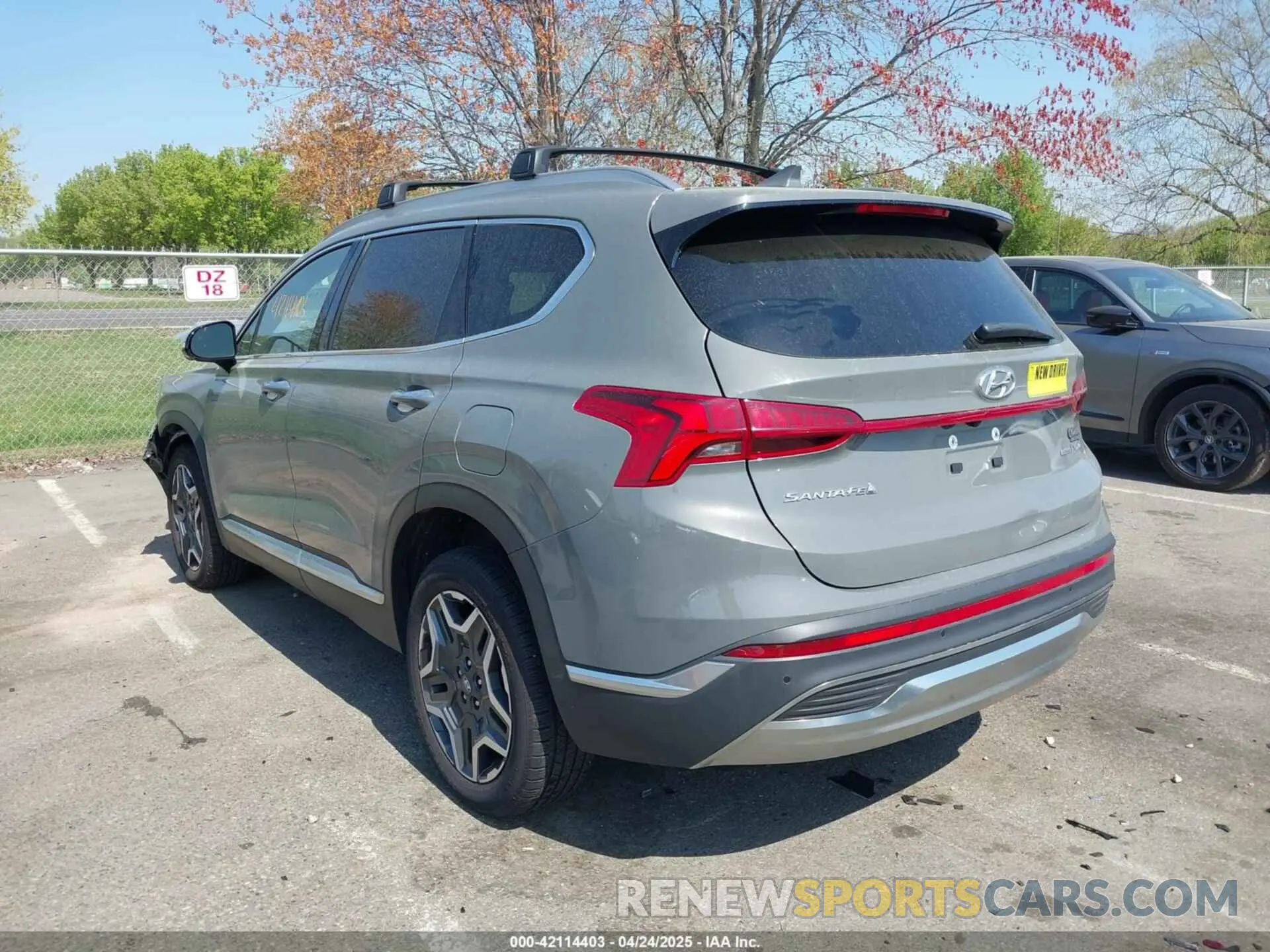 3 Фотография поврежденного автомобиля 5NMS3DA14PH020180 HYUNDAI SANTA FE HYBRID 2023