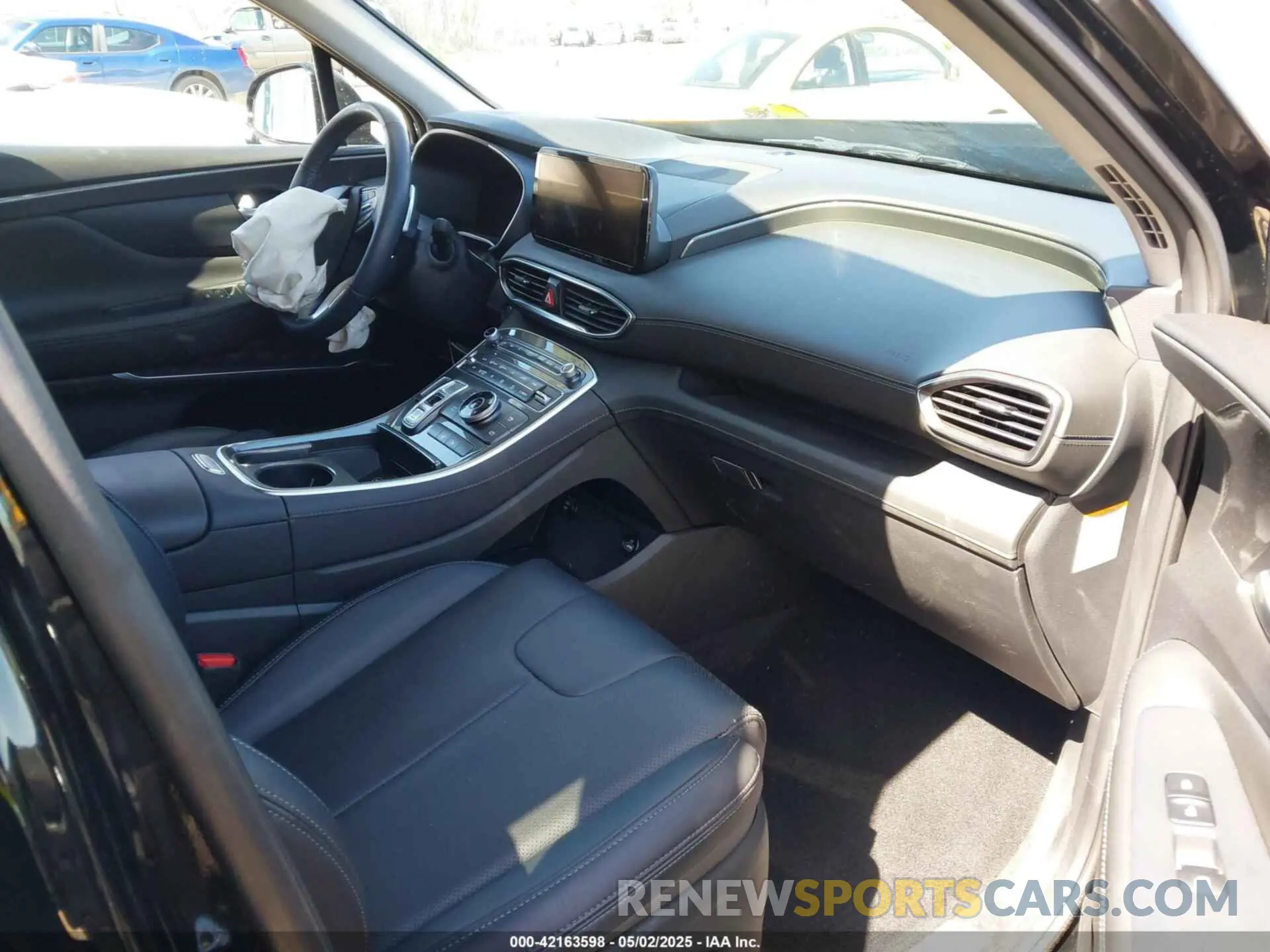 5 Фотография поврежденного автомобиля 5NMS3DA17PH021596 HYUNDAI SANTA FE HYBRID 2023