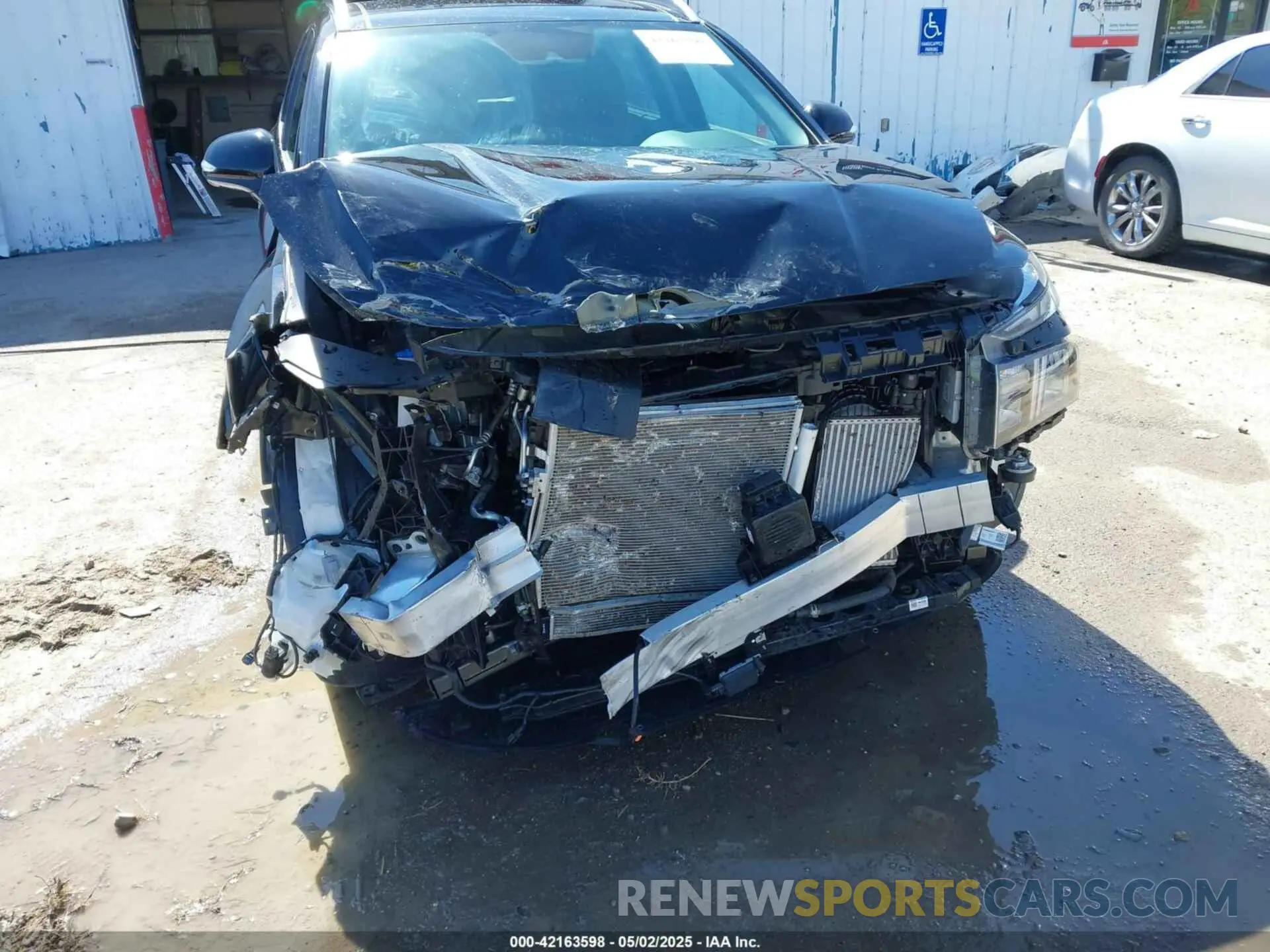 6 Фотография поврежденного автомобиля 5NMS3DA17PH021596 HYUNDAI SANTA FE HYBRID 2023