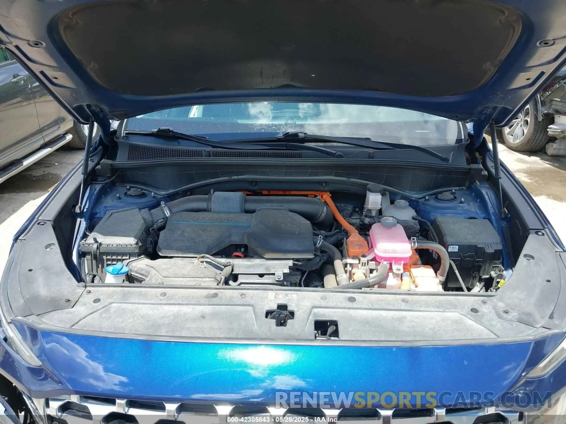 10 Фотография поврежденного автомобиля 5NMS5DA10PH011874 HYUNDAI SANTA FE HYBRID 2023