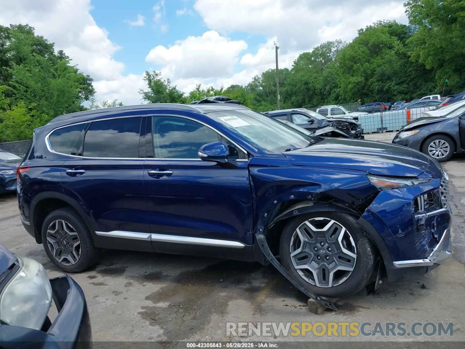 13 Фотография поврежденного автомобиля 5NMS5DA10PH011874 HYUNDAI SANTA FE HYBRID 2023