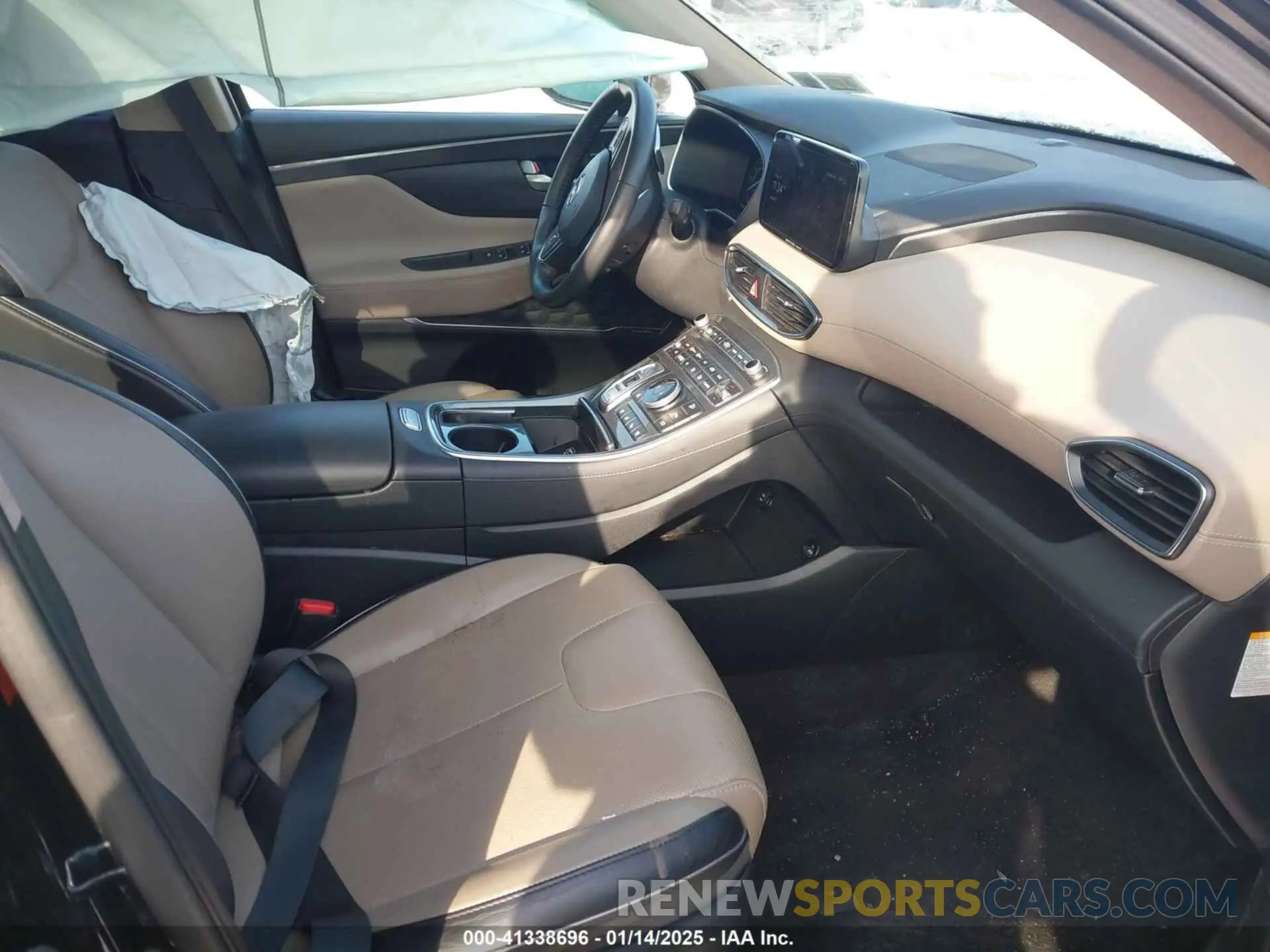 5 Фотография поврежденного автомобиля 5NMS5DA17PH018515 HYUNDAI SANTA FE HYBRID 2023