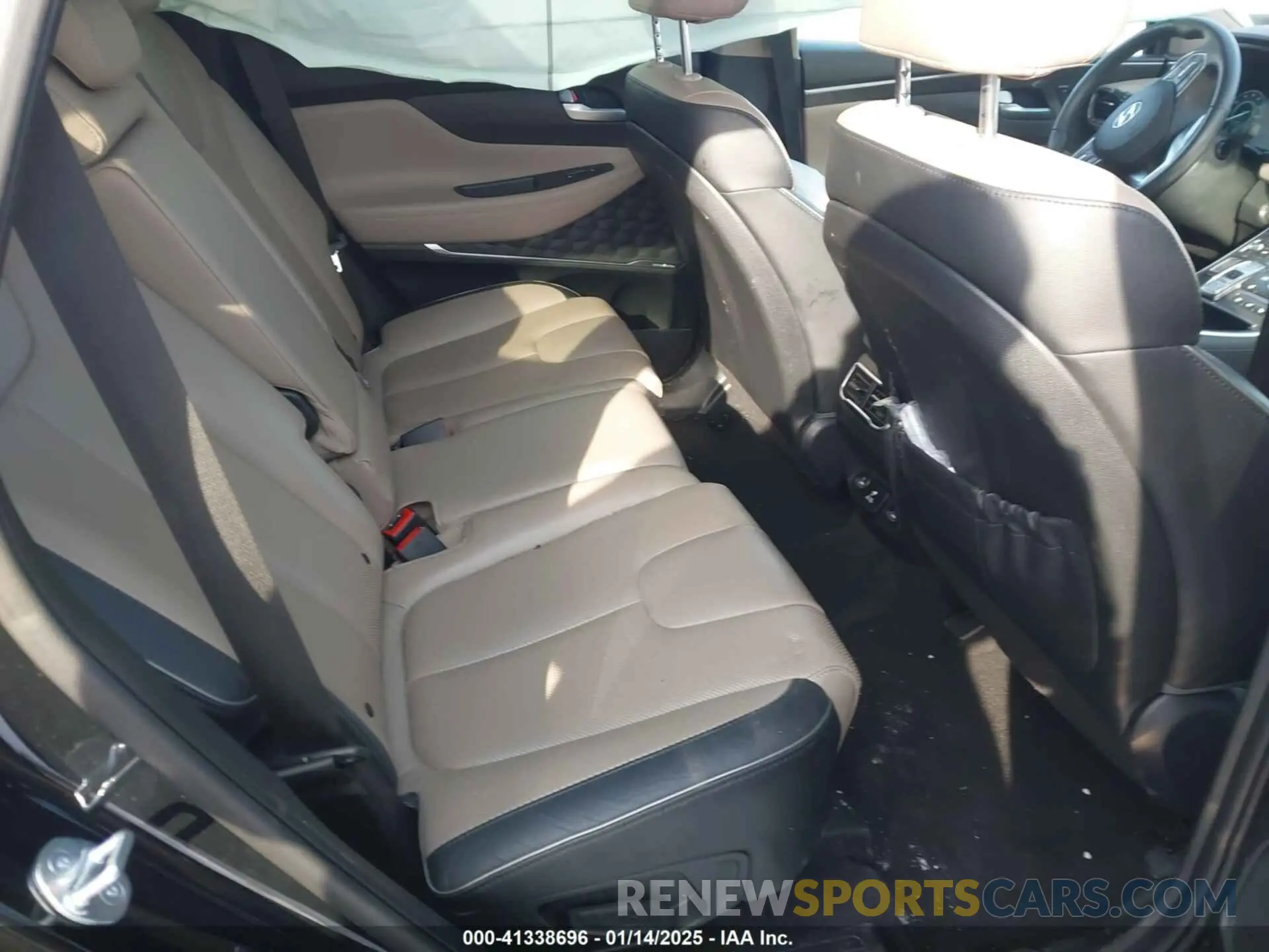 8 Фотография поврежденного автомобиля 5NMS5DA17PH018515 HYUNDAI SANTA FE HYBRID 2023