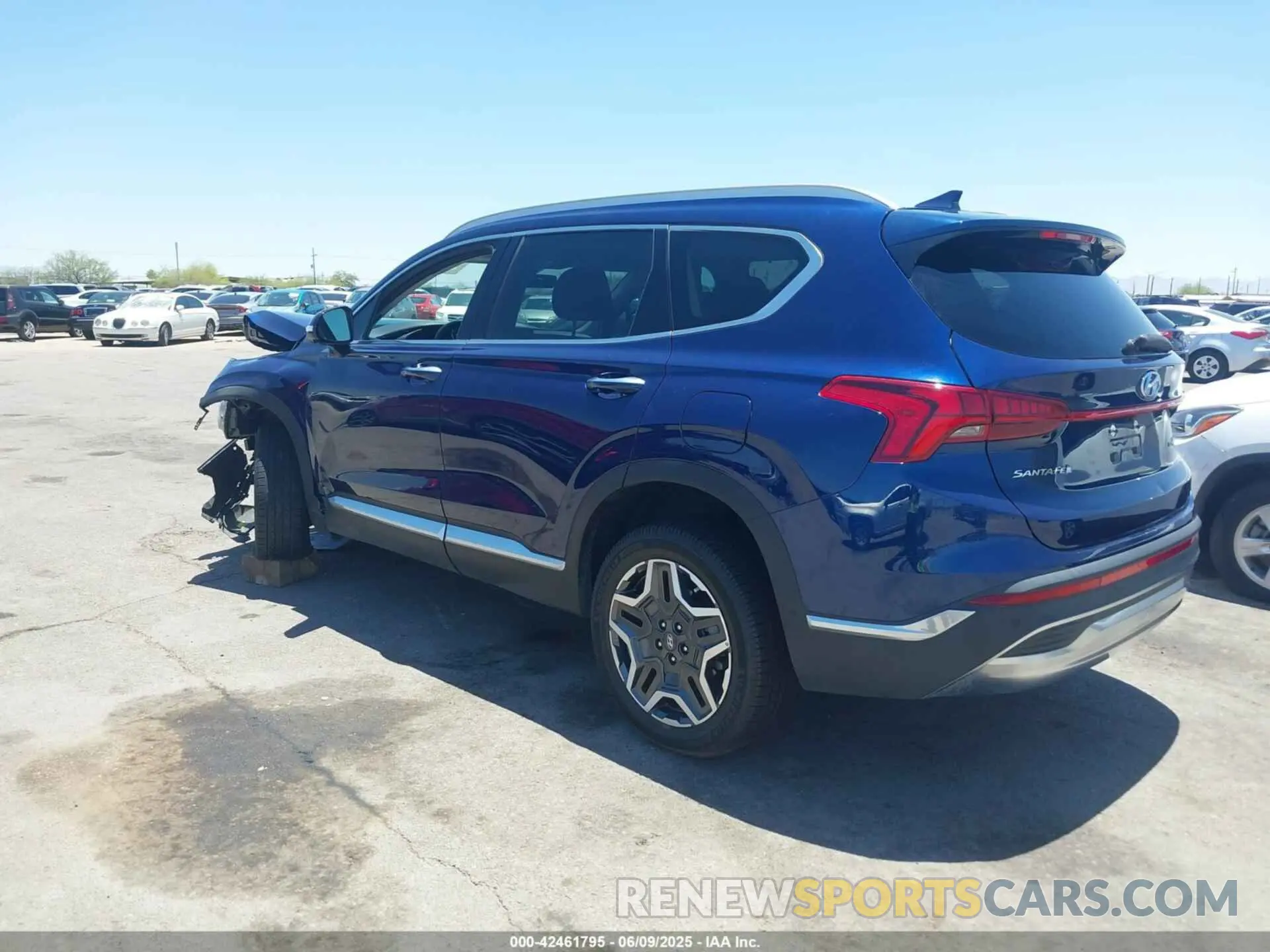 3 Photograph of a damaged car 5NMS5DA1XPH004396 HYUNDAI SANTA FE HYBRID 2023