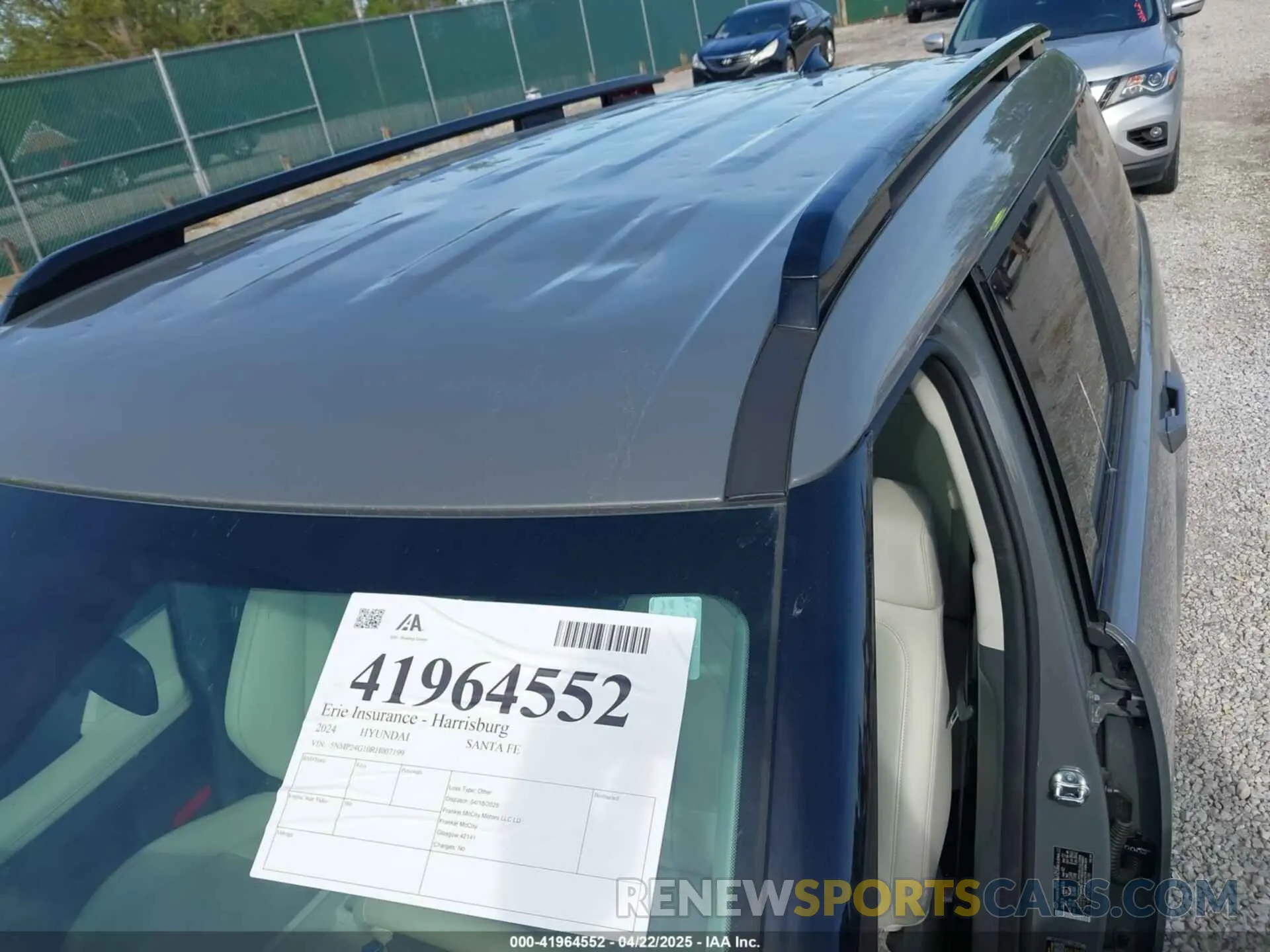 17 Photograph of a damaged car 5NMP24G10RH007199 HYUNDAI SANTA FE HYBRID 2024