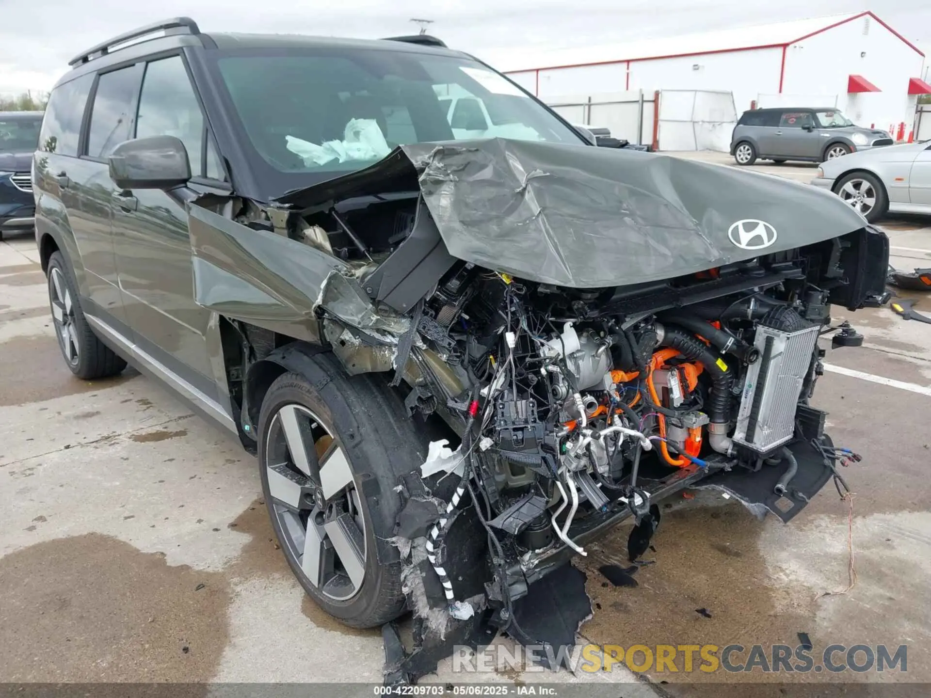 6 Photograph of a damaged car 5NMP3DG13RH005220 HYUNDAI SANTA FE HYBRID 2024