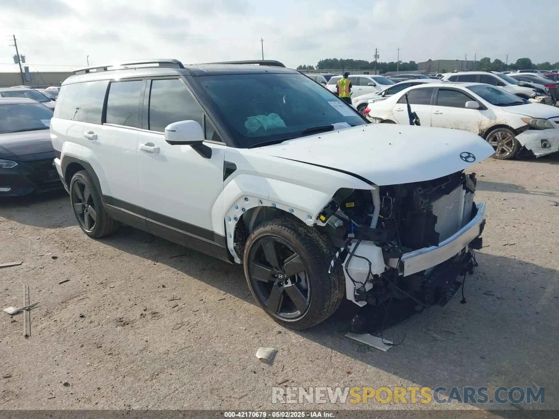 1 Фотография поврежденного автомобиля 5NMP34G19SH042097 HYUNDAI SANTA FE HYBRID 2025