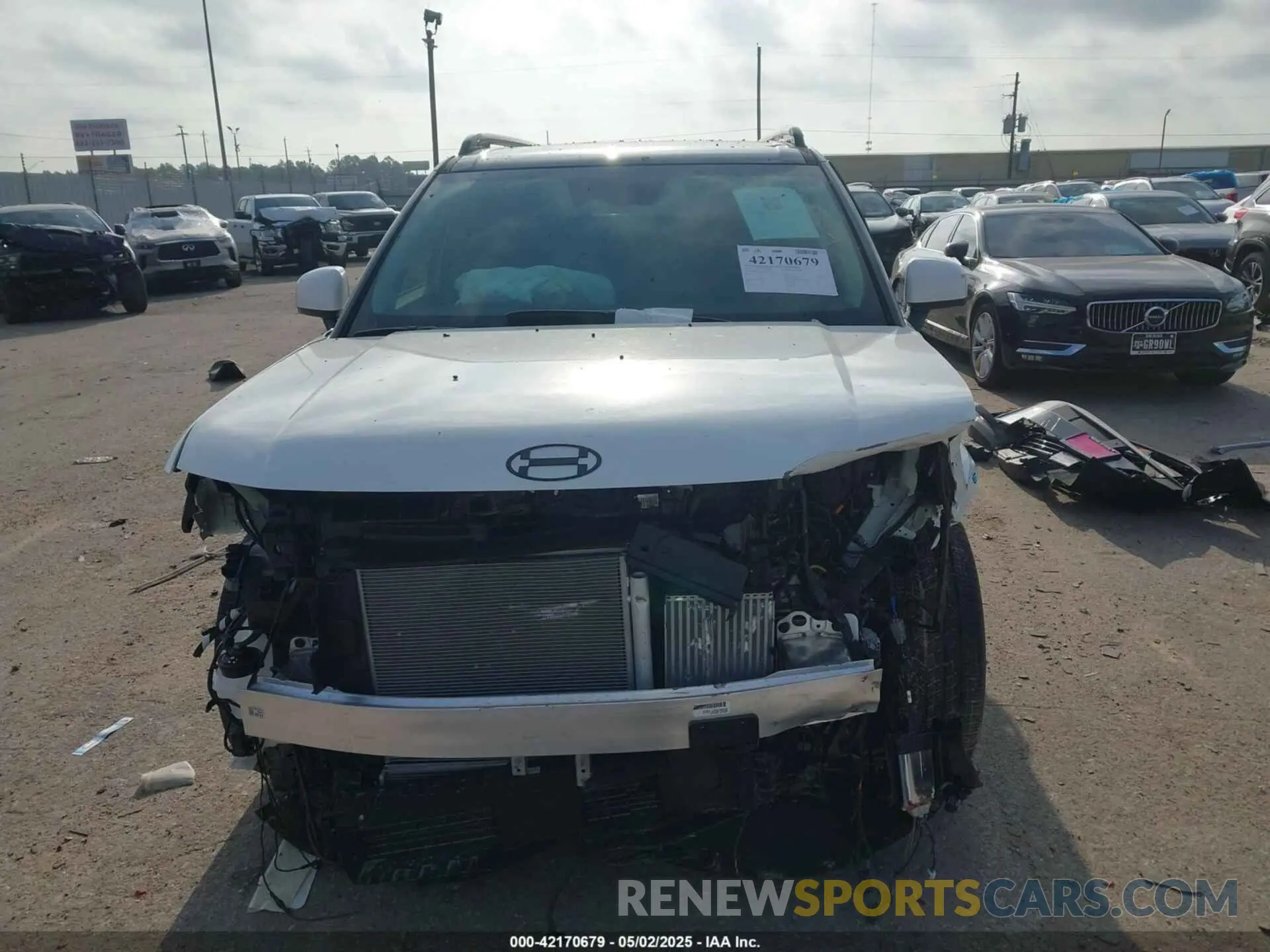 13 Фотография поврежденного автомобиля 5NMP34G19SH042097 HYUNDAI SANTA FE HYBRID 2025