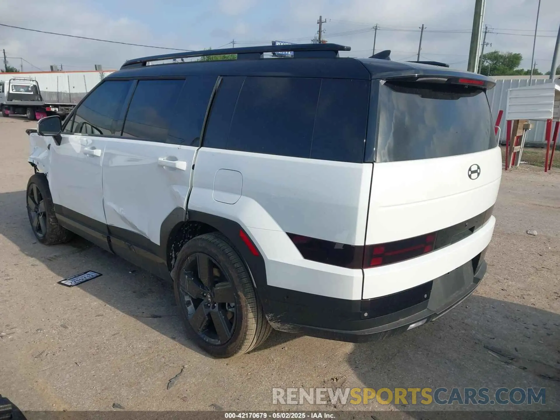 3 Фотография поврежденного автомобиля 5NMP34G19SH042097 HYUNDAI SANTA FE HYBRID 2025
