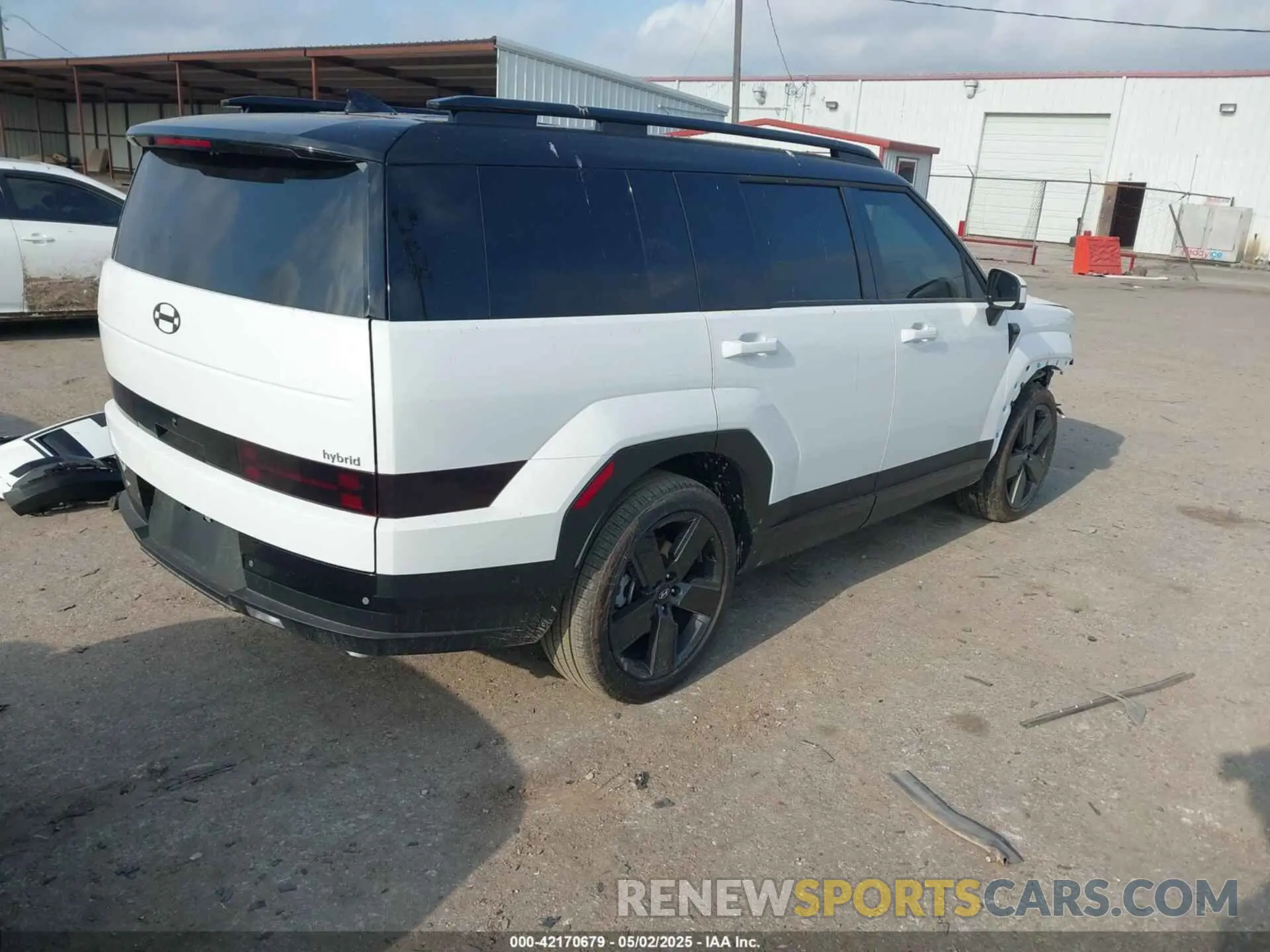 4 Фотография поврежденного автомобиля 5NMP34G19SH042097 HYUNDAI SANTA FE HYBRID 2025