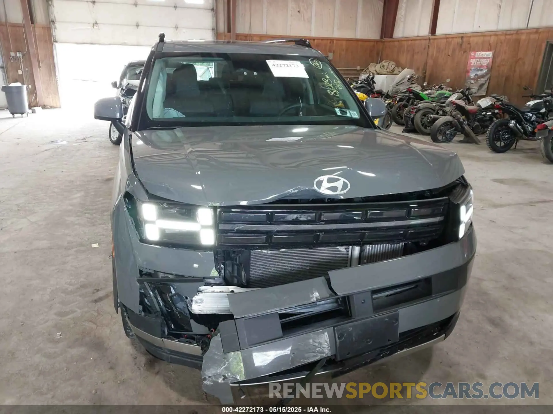 6 Фотография поврежденного автомобиля 5NMP3DG13SH020290 HYUNDAI SANTA FE HYBRID 2025
