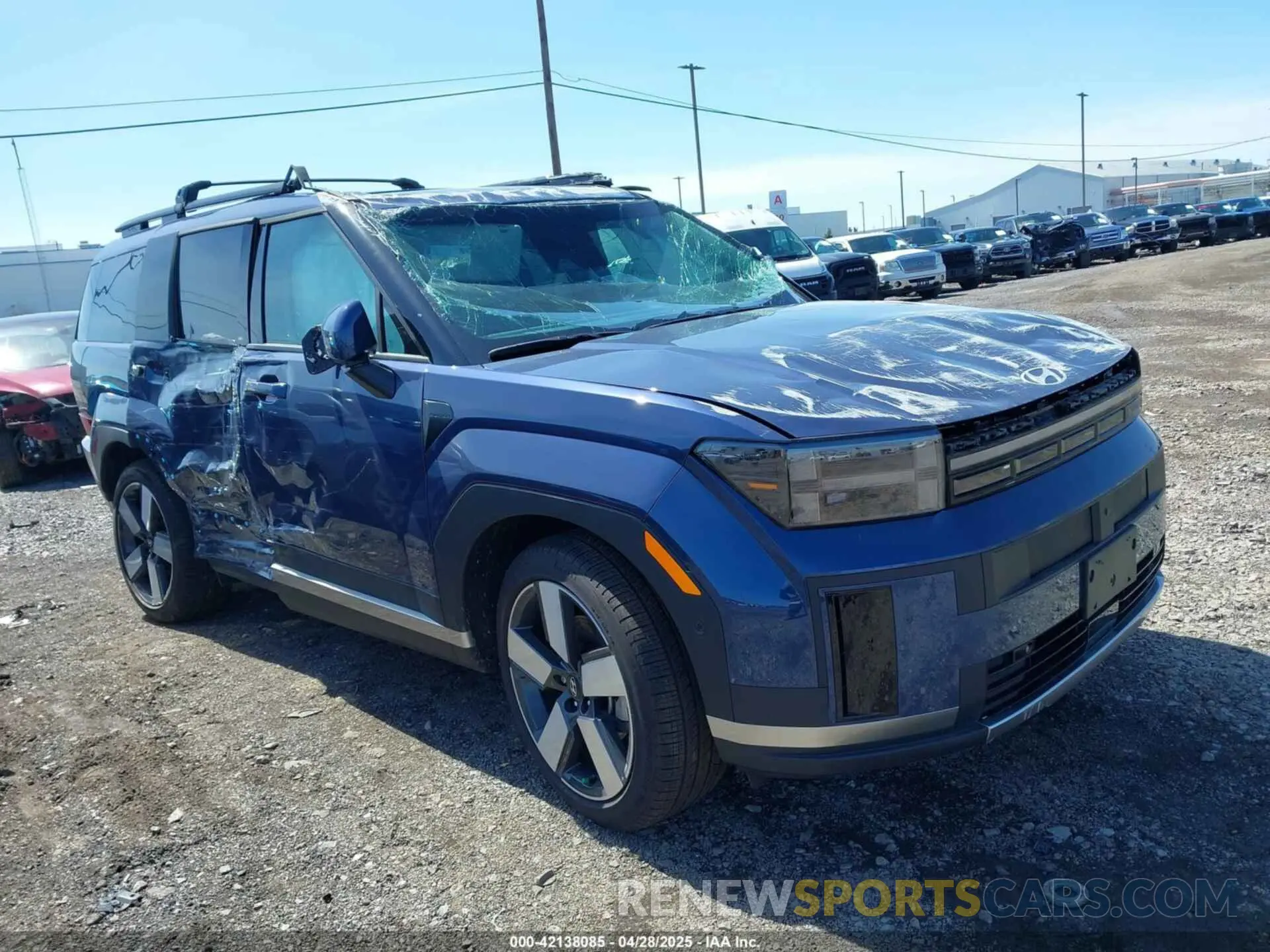1 Фотография поврежденного автомобиля 5NMP3DG1XSH034624 HYUNDAI SANTA FE HYBRID 2025