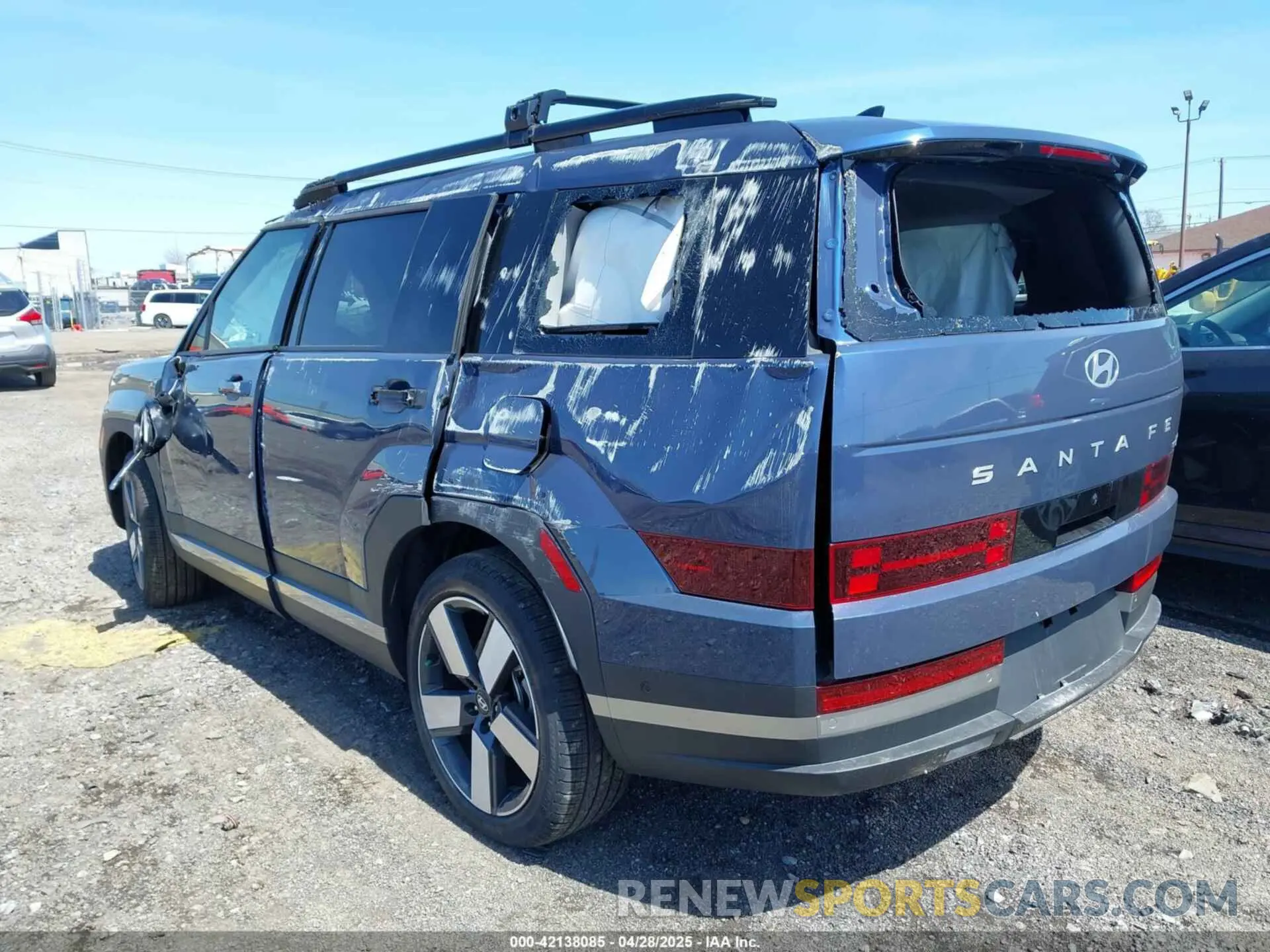 3 Фотография поврежденного автомобиля 5NMP3DG1XSH034624 HYUNDAI SANTA FE HYBRID 2025