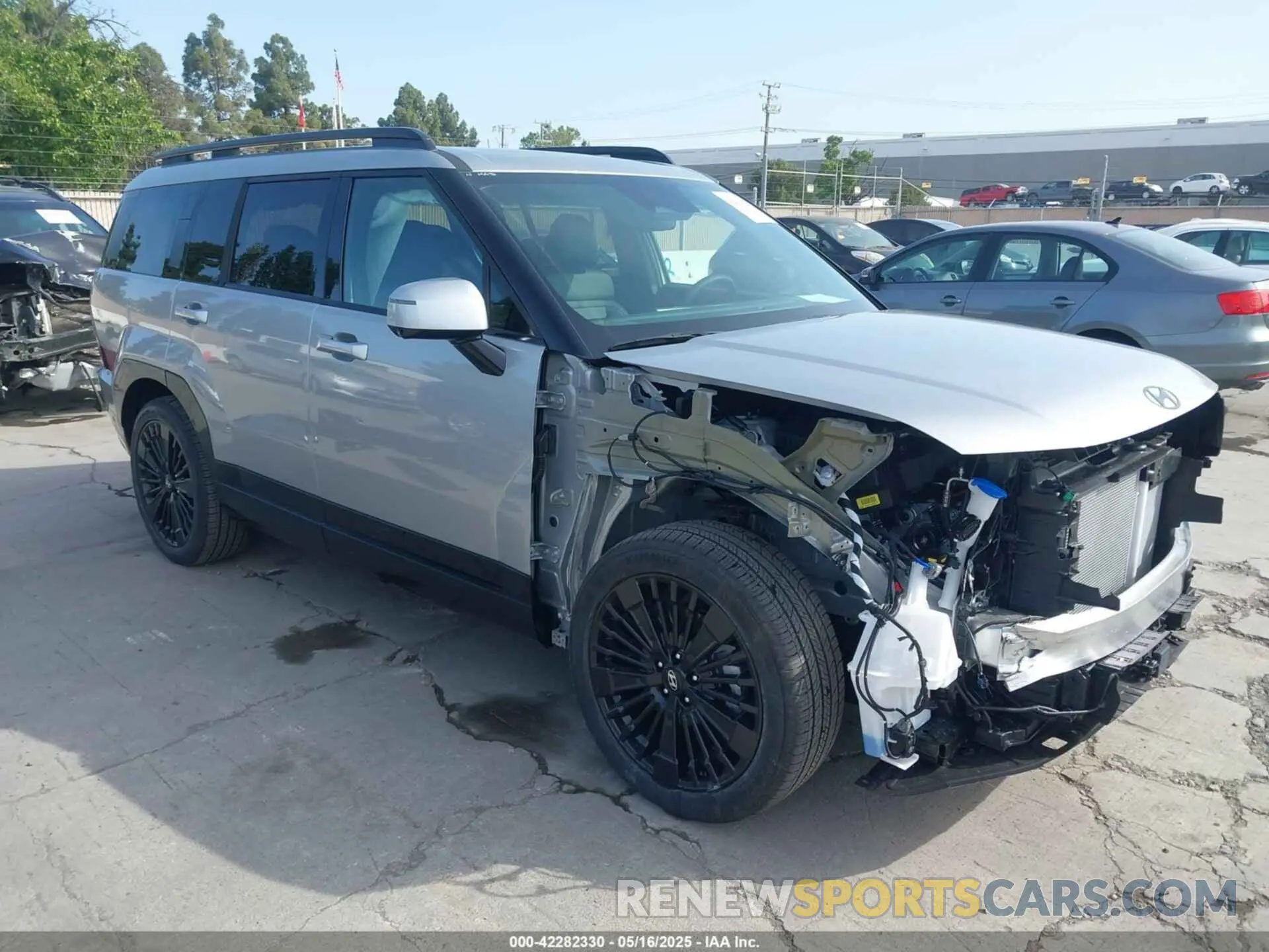 1 Photograph of a damaged car 5NMP54G13SH047791 HYUNDAI SANTA FE HYBRID 2025