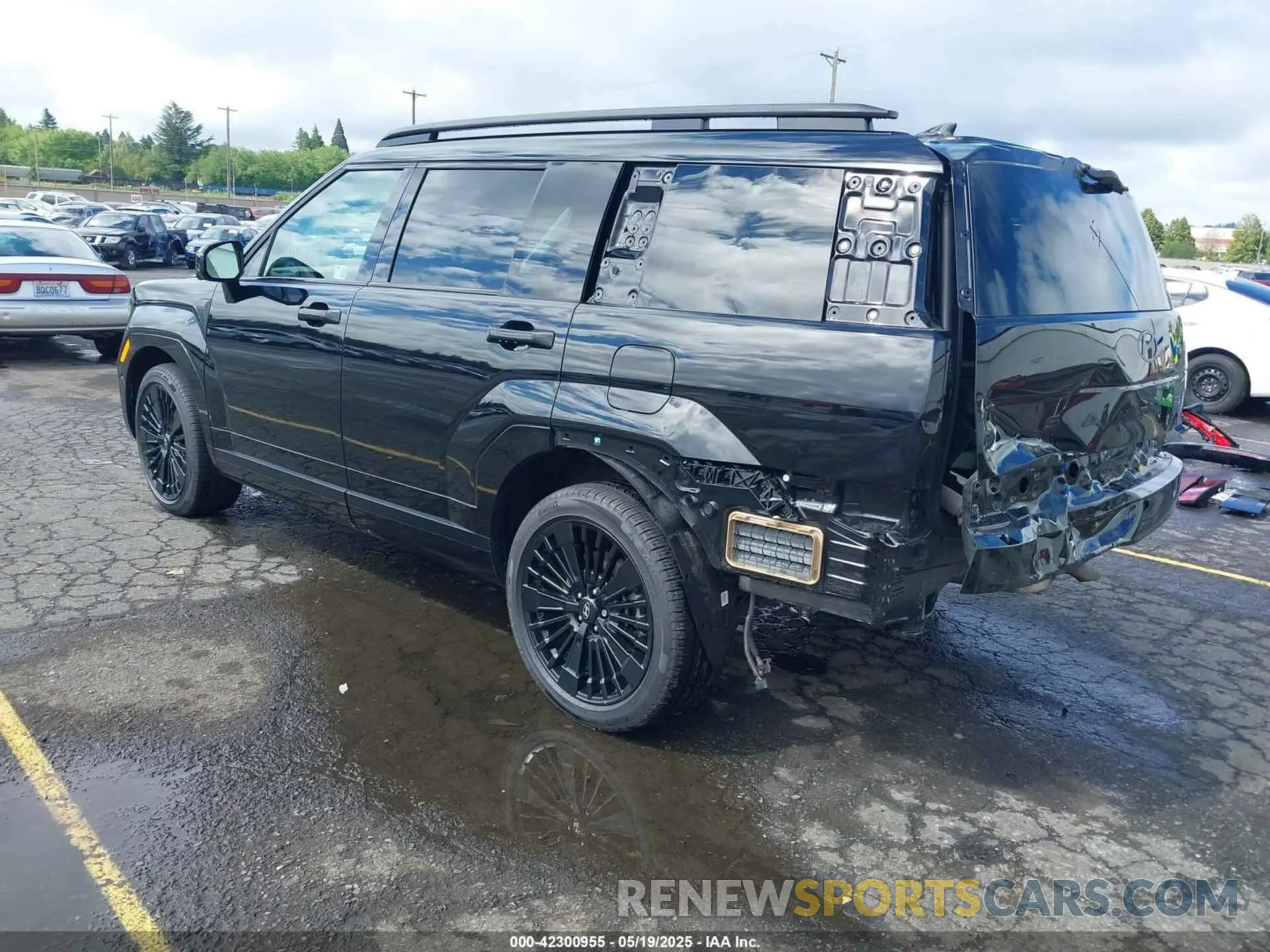 3 Фотография поврежденного автомобиля 5NMP5DG11SH032660 HYUNDAI SANTA FE HYBRID 2025