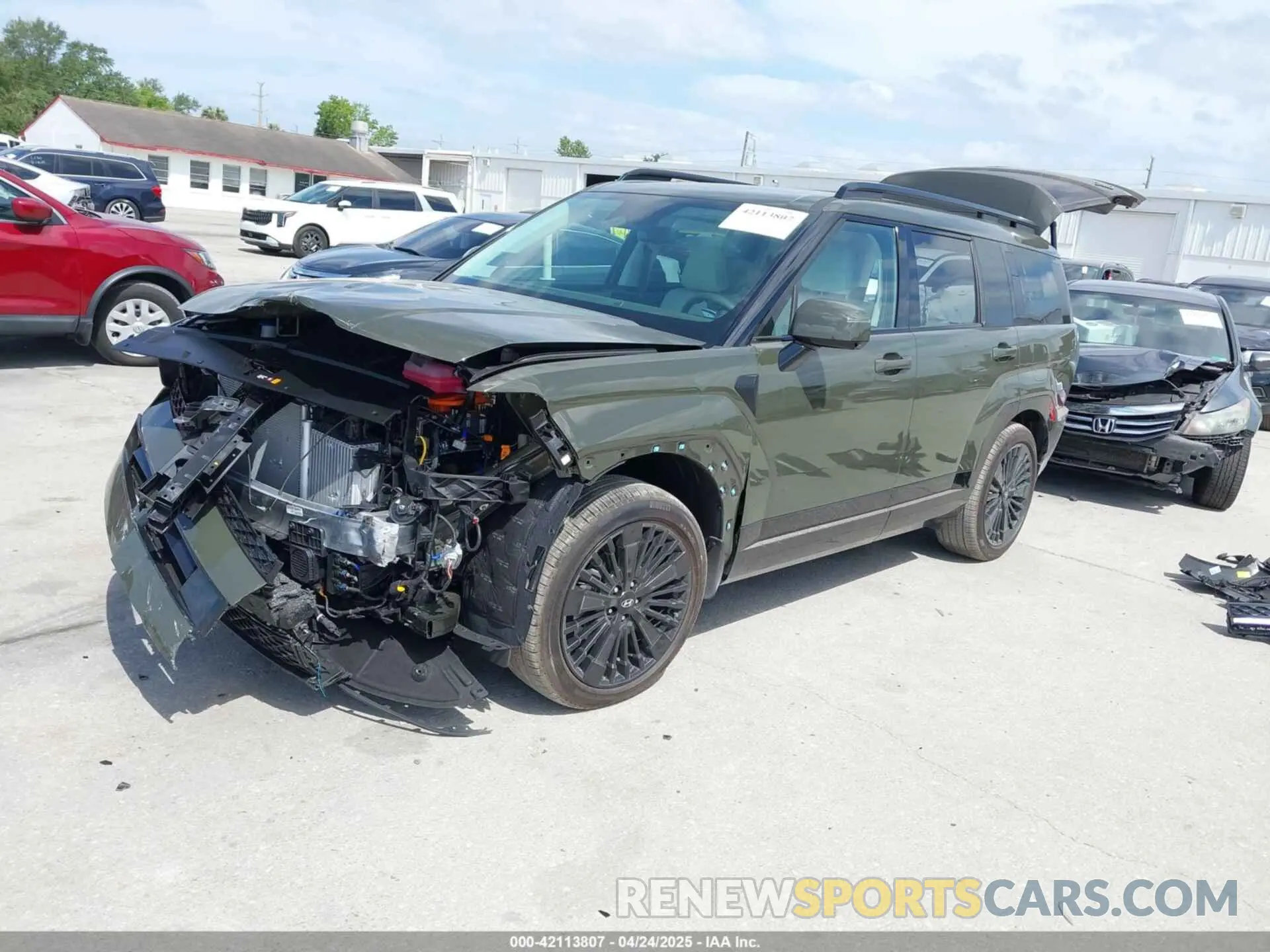 2 Photograph of a damaged car 5NMP5DG11SH046770 HYUNDAI SANTA FE HYBRID 2025