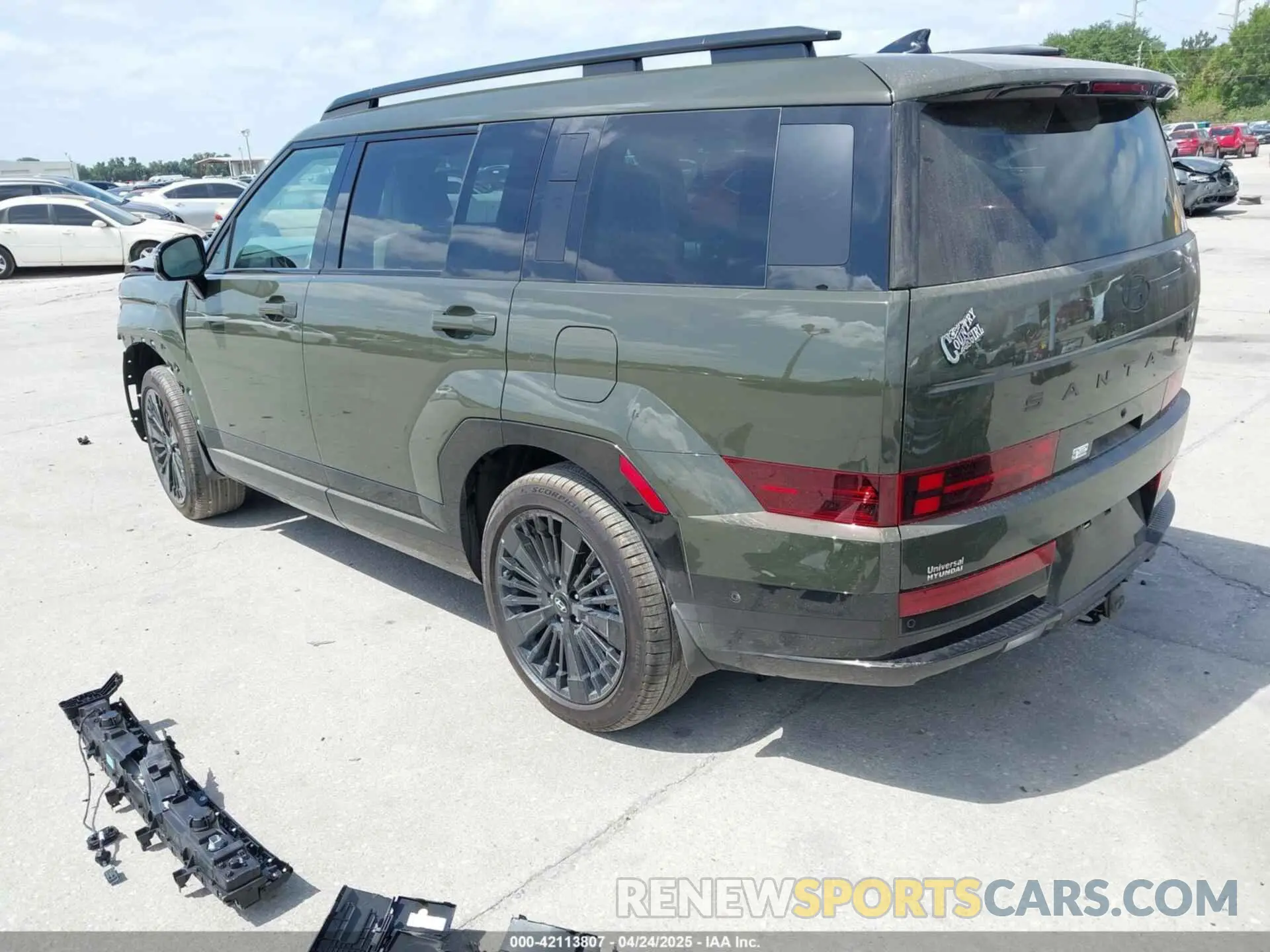 3 Photograph of a damaged car 5NMP5DG11SH046770 HYUNDAI SANTA FE HYBRID 2025