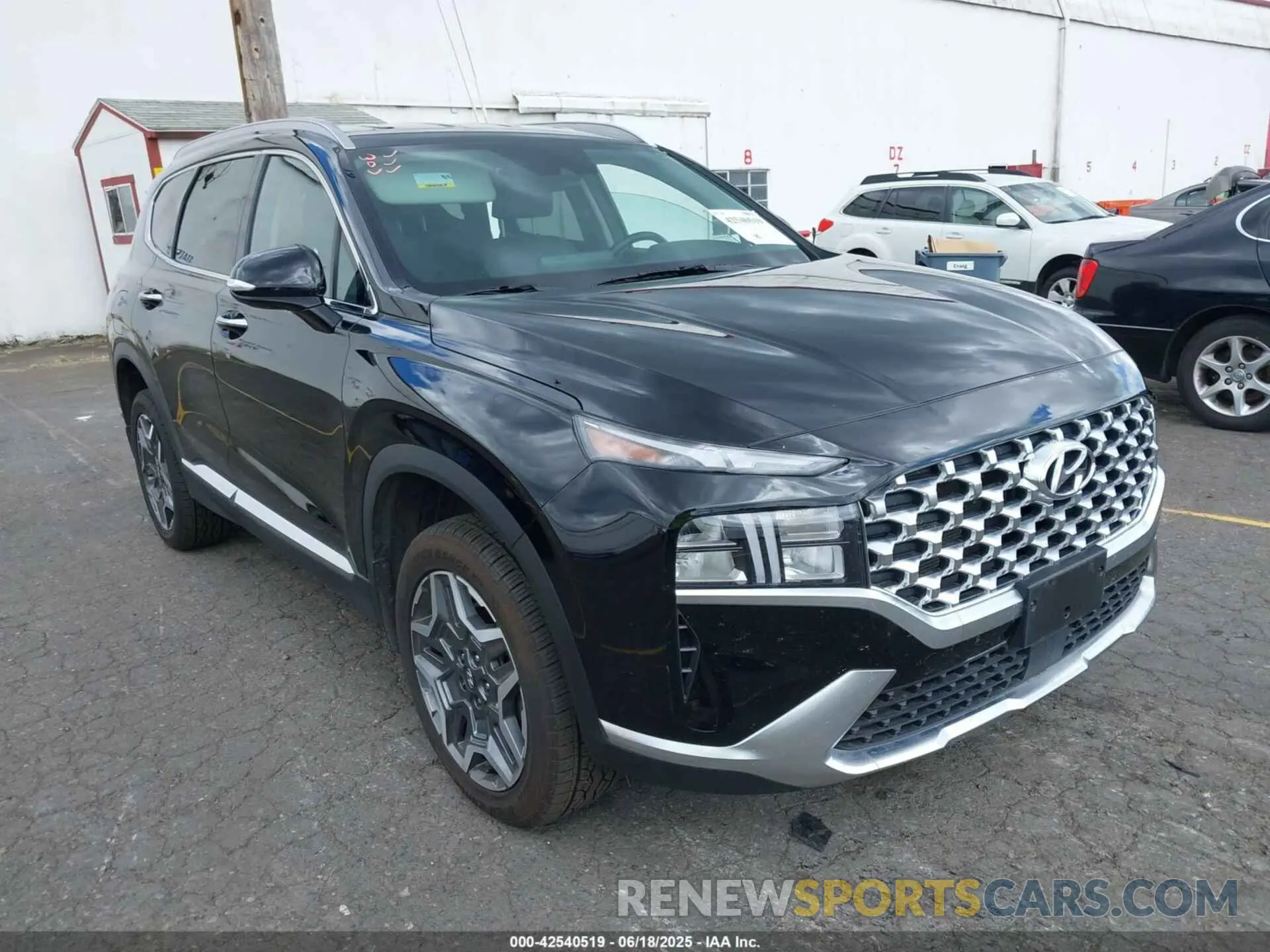 1 Photograph of a damaged car KM8S6DA26NU057684 HYUNDAI SANTA FE PLUG-IN HYBRID 2022