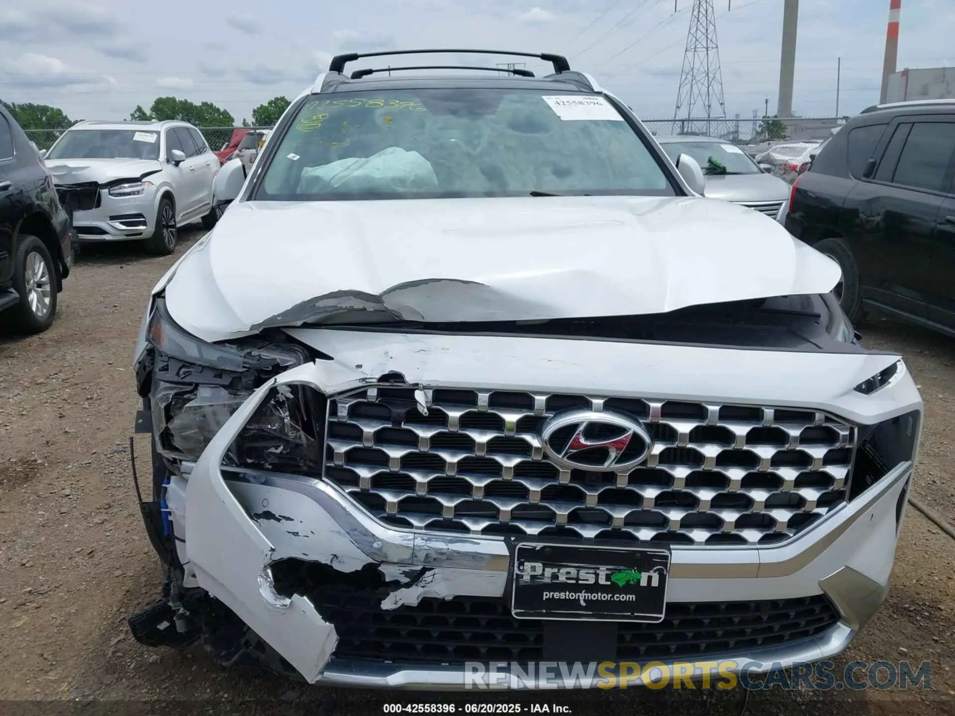 11 Photograph of a damaged car KM8S7DA20NU023396 HYUNDAI SANTA FE PLUG-IN HYBRID 2022