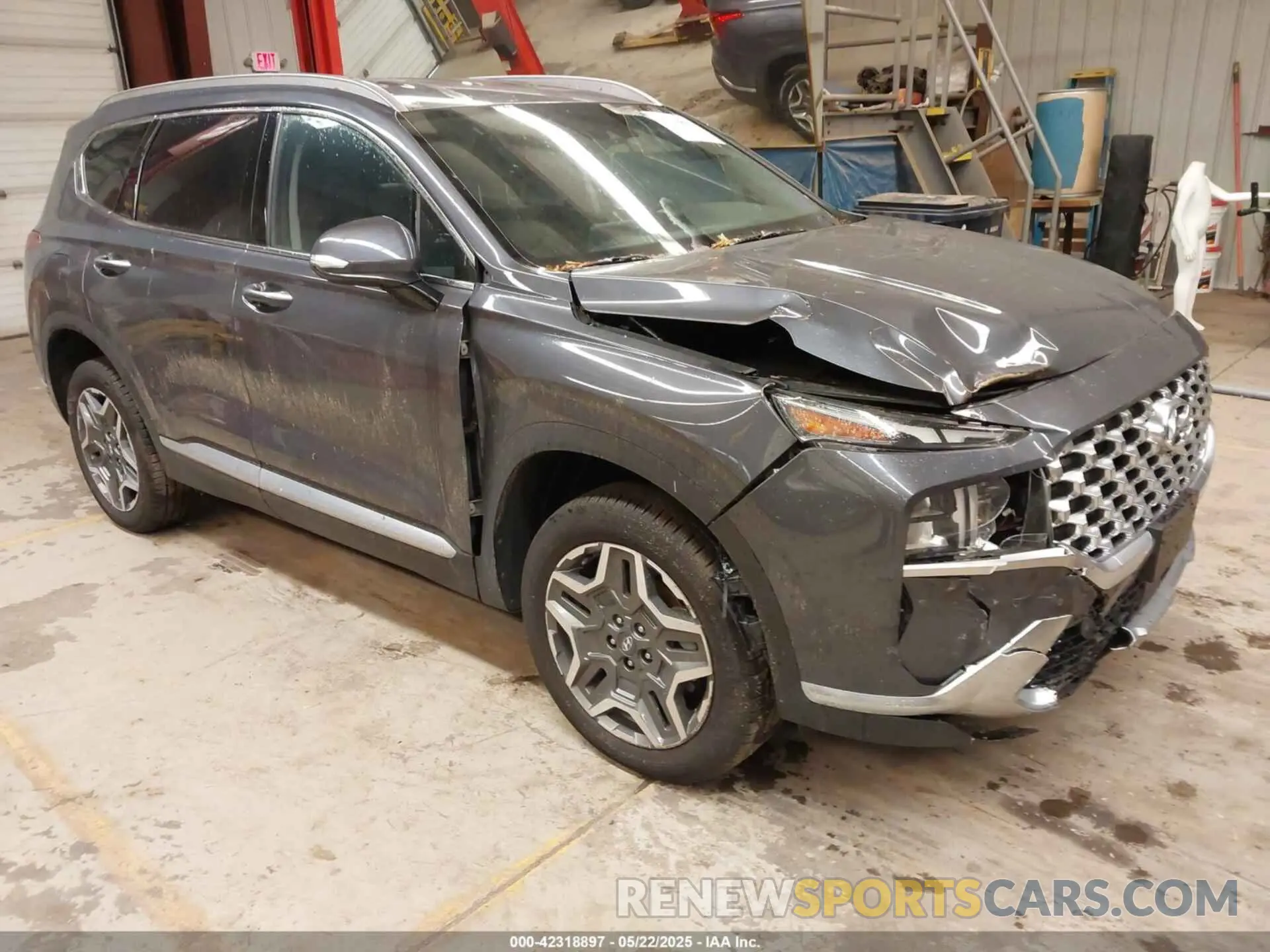 1 Photograph of a damaged car KM8S6DA25PU070204 HYUNDAI SANTA FE PLUG-IN HYBRID 2023