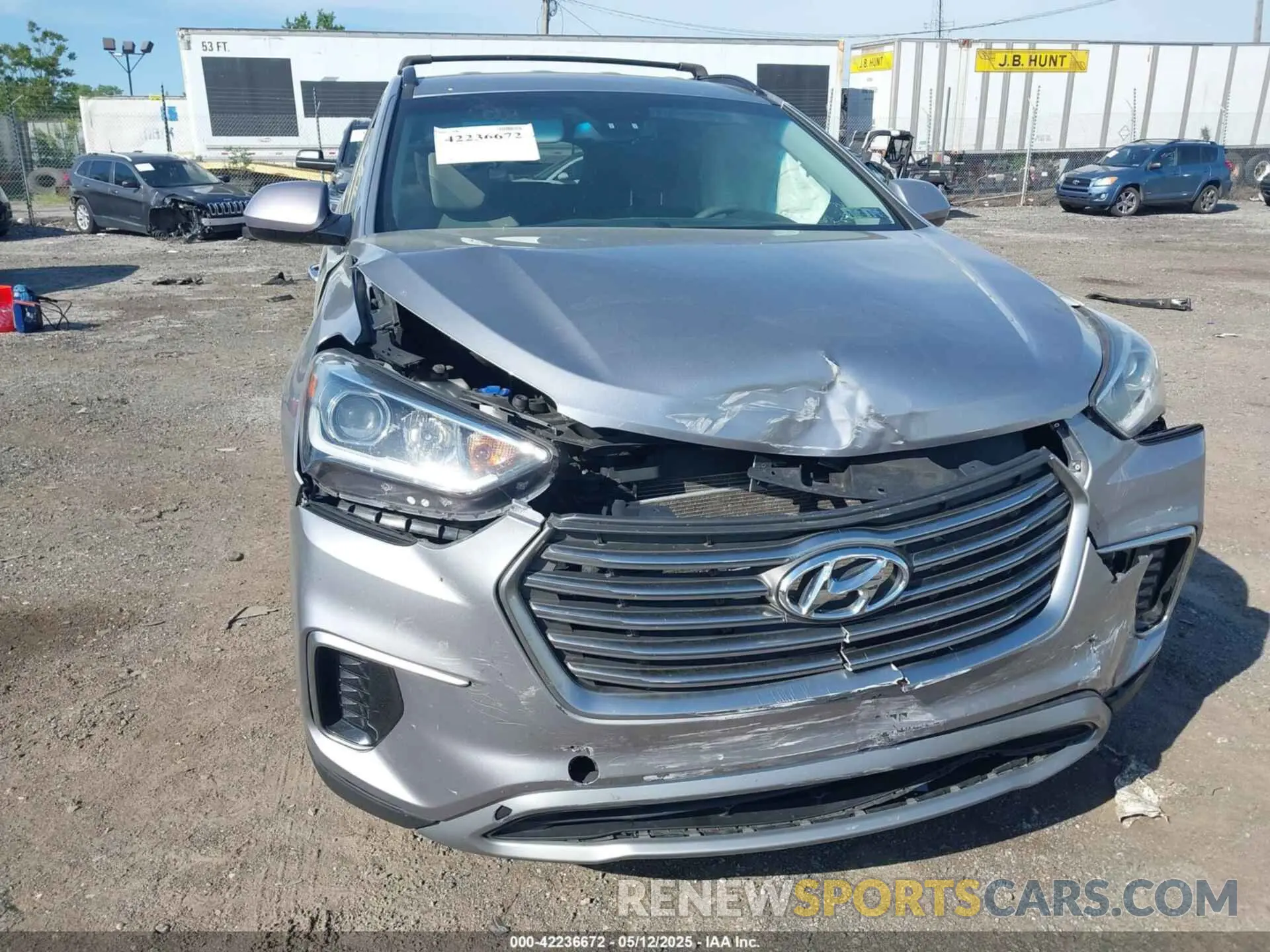 6 Photograph of a damaged car KM8SMDHF7KU306763 HYUNDAI SANTA FE XL 2019