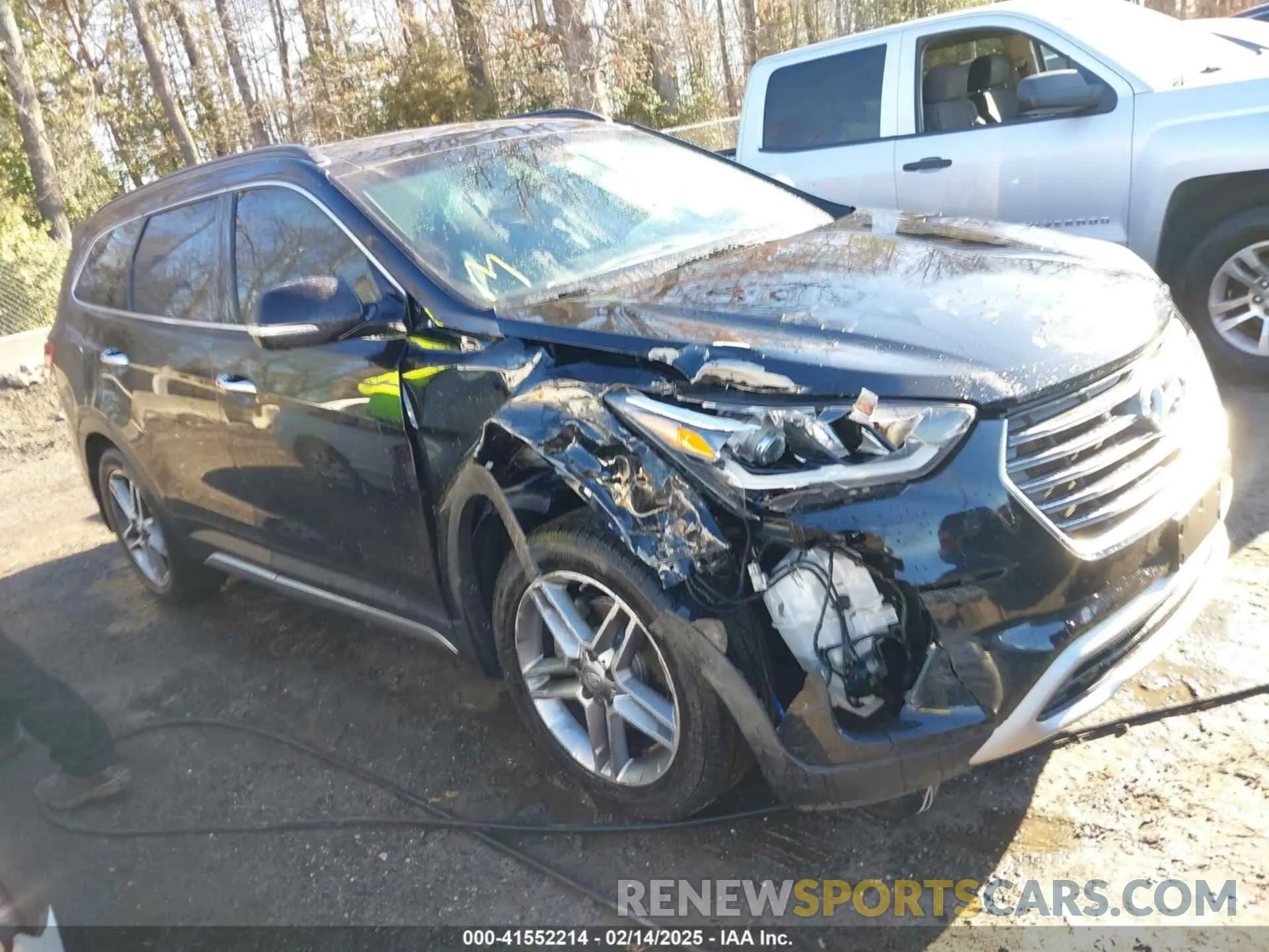 1 Photograph of a damaged car KM8SRDHF9KU307740 HYUNDAI SANTA FE XL 2019