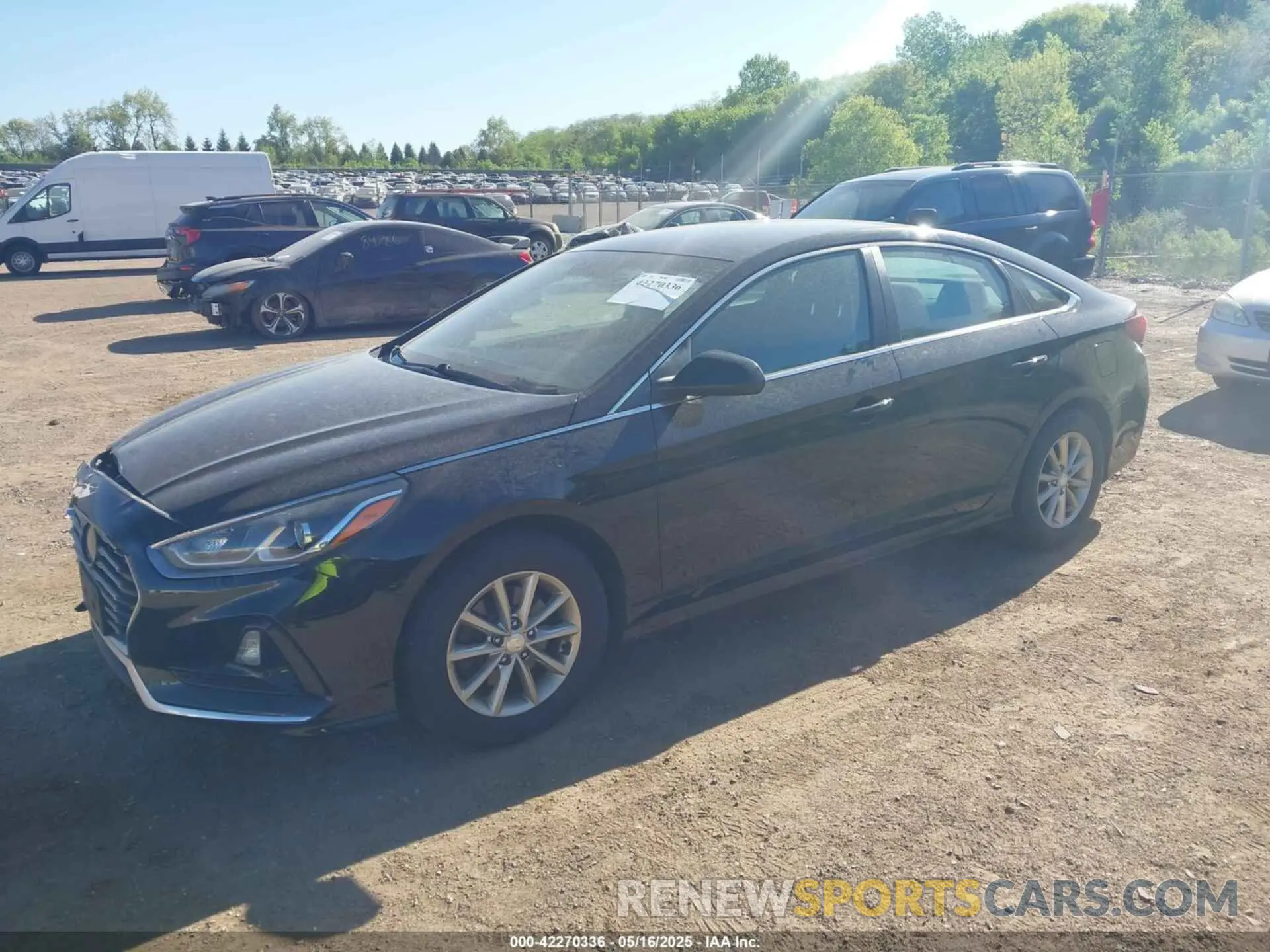 2 Фотография поврежденного автомобиля 5NPE24AF0KH746755 HYUNDAI SONATA 2019