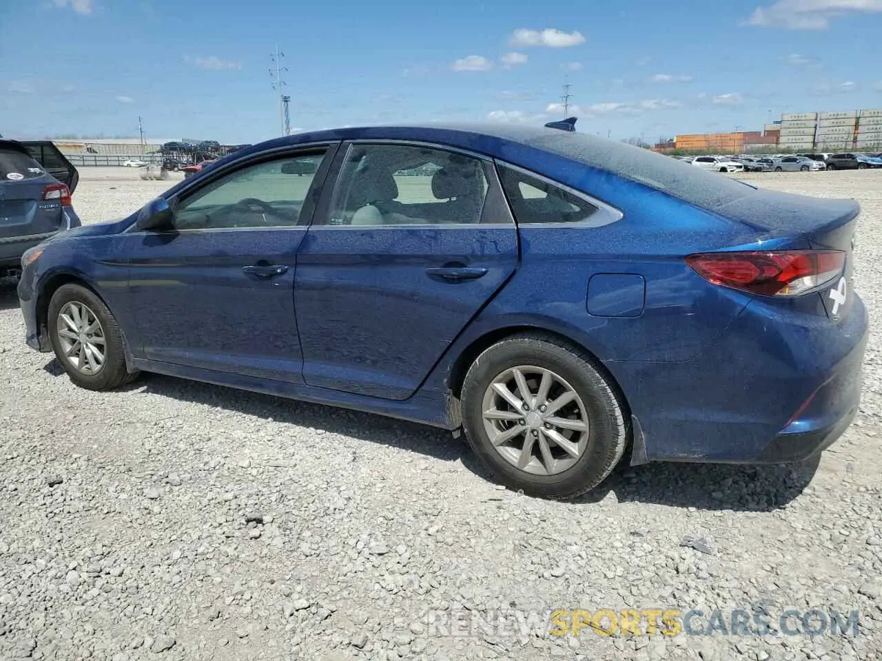 2 Photograph of a damaged car 5NPE24AF0KH806100 HYUNDAI SONATA 2019