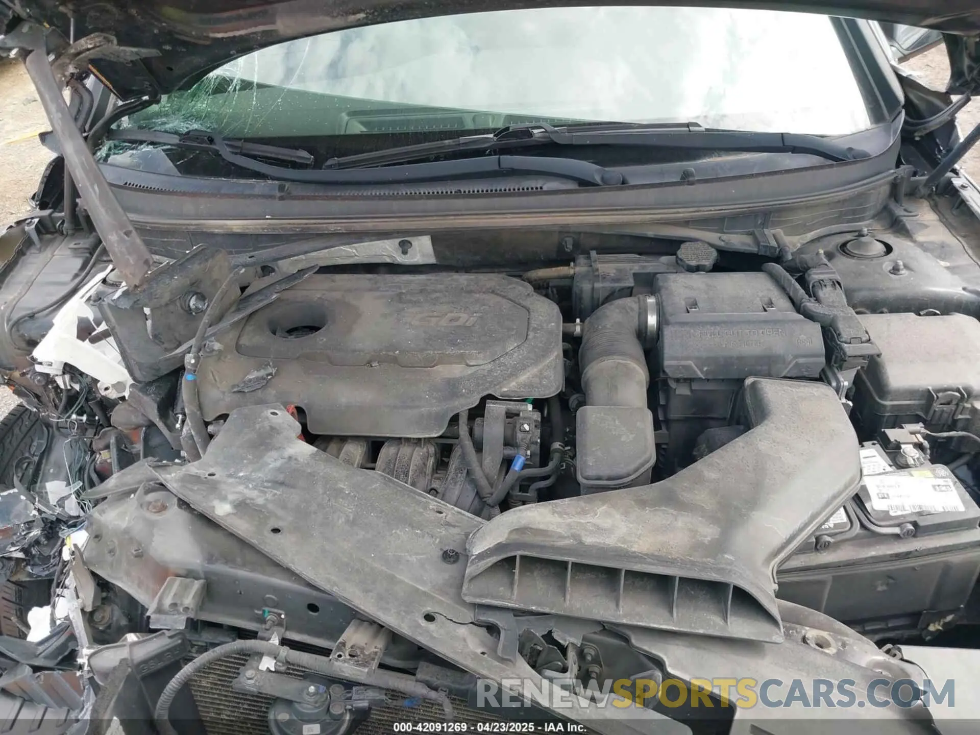 10 Фотография поврежденного автомобиля 5NPE24AF1KH739202 HYUNDAI SONATA 2019