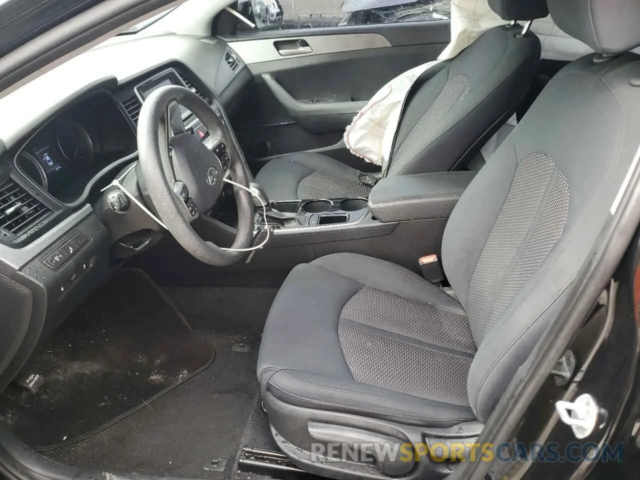 7 Photograph of a damaged car 5NPE24AF1KH776007 HYUNDAI SONATA 2019