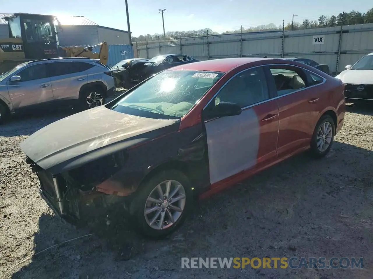 1 Фотография поврежденного автомобиля 5NPE24AF2KH751522 HYUNDAI SONATA 2019