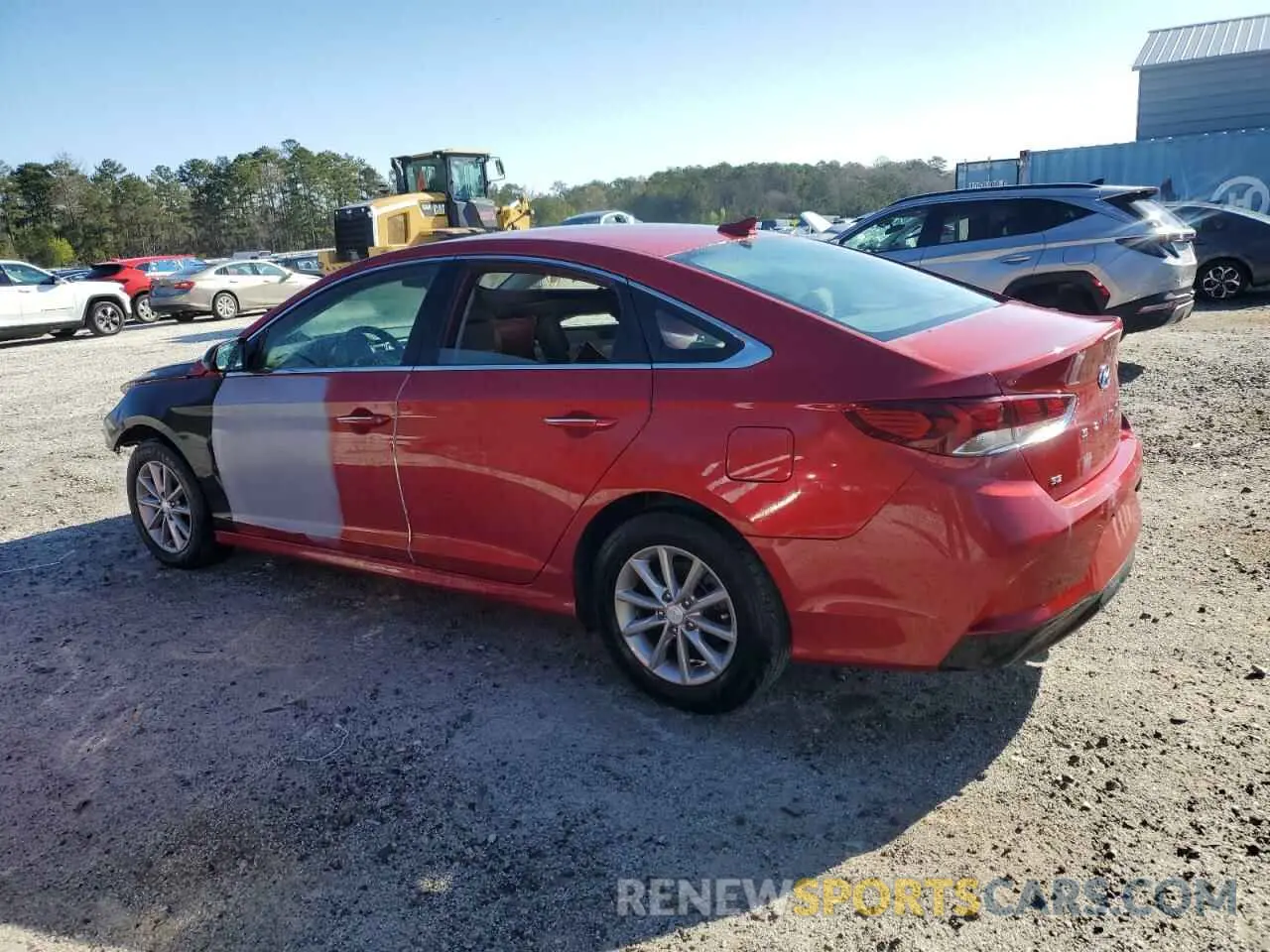 2 Фотография поврежденного автомобиля 5NPE24AF2KH751522 HYUNDAI SONATA 2019