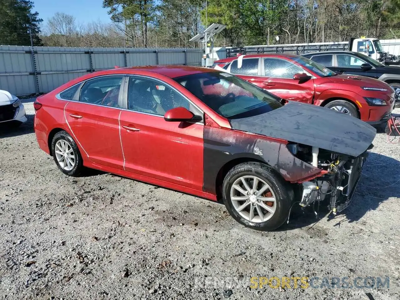 4 Фотография поврежденного автомобиля 5NPE24AF2KH751522 HYUNDAI SONATA 2019