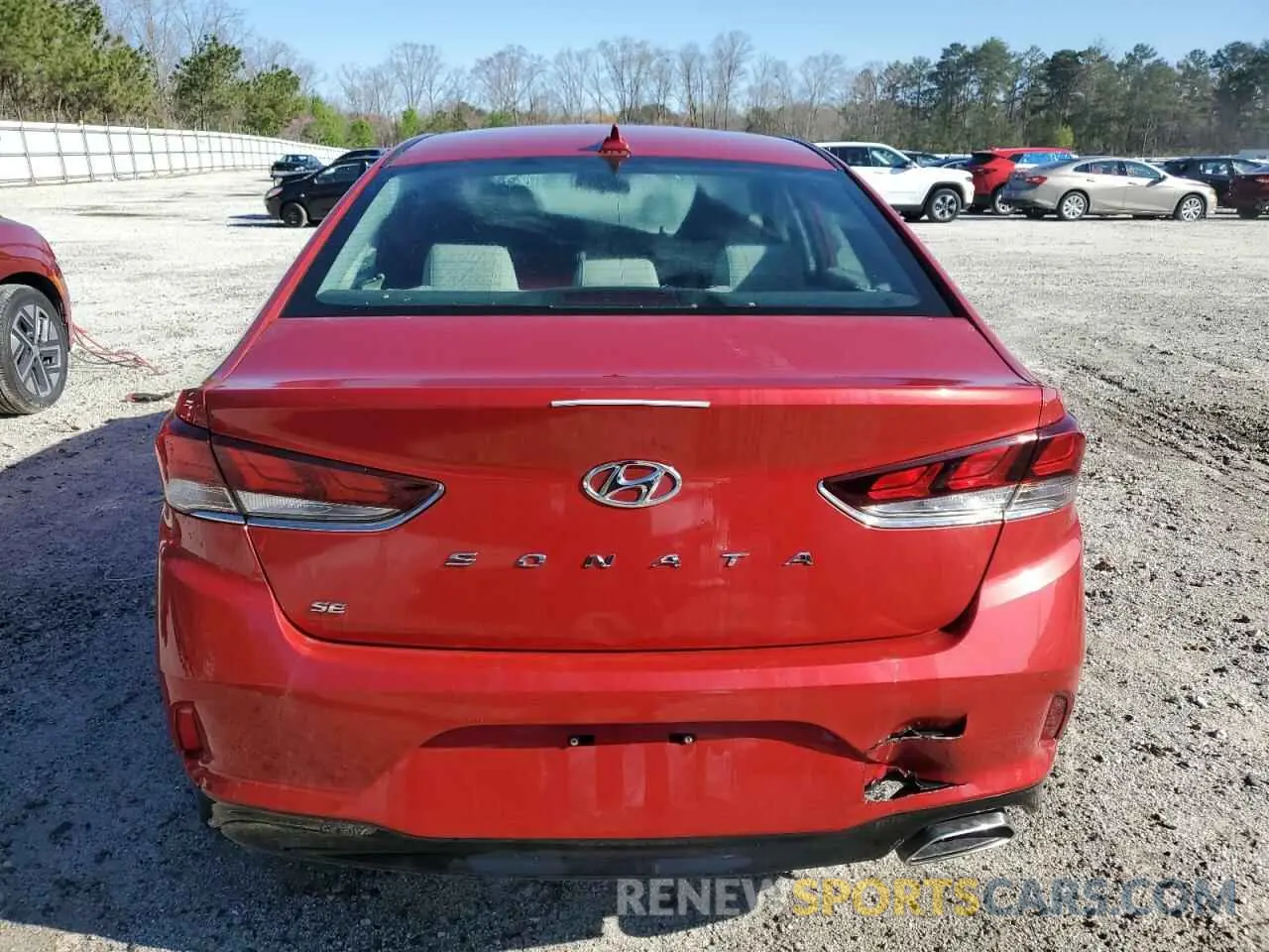 6 Фотография поврежденного автомобиля 5NPE24AF2KH751522 HYUNDAI SONATA 2019