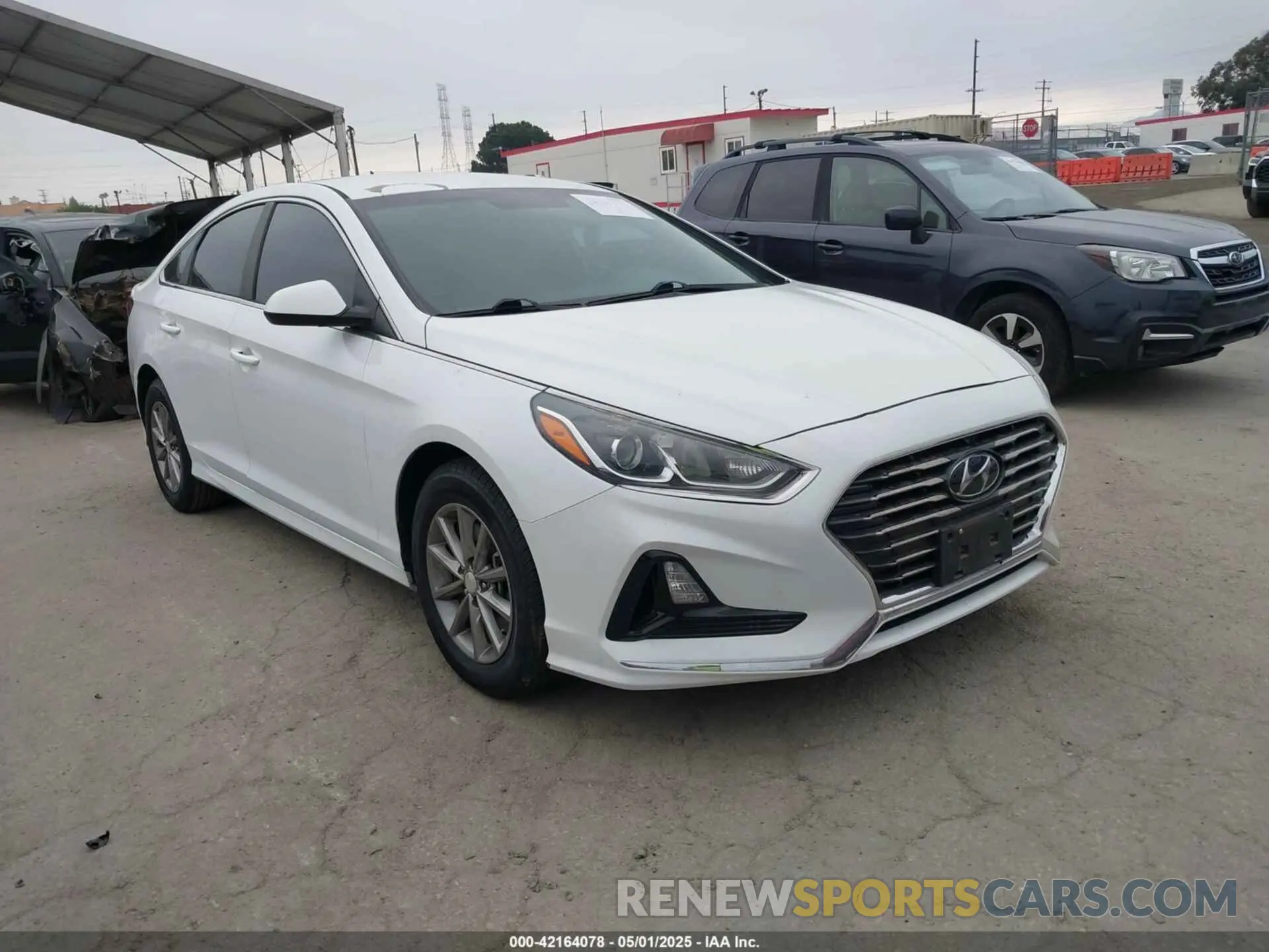 1 Фотография поврежденного автомобиля 5NPE24AF2KH753870 HYUNDAI SONATA 2019