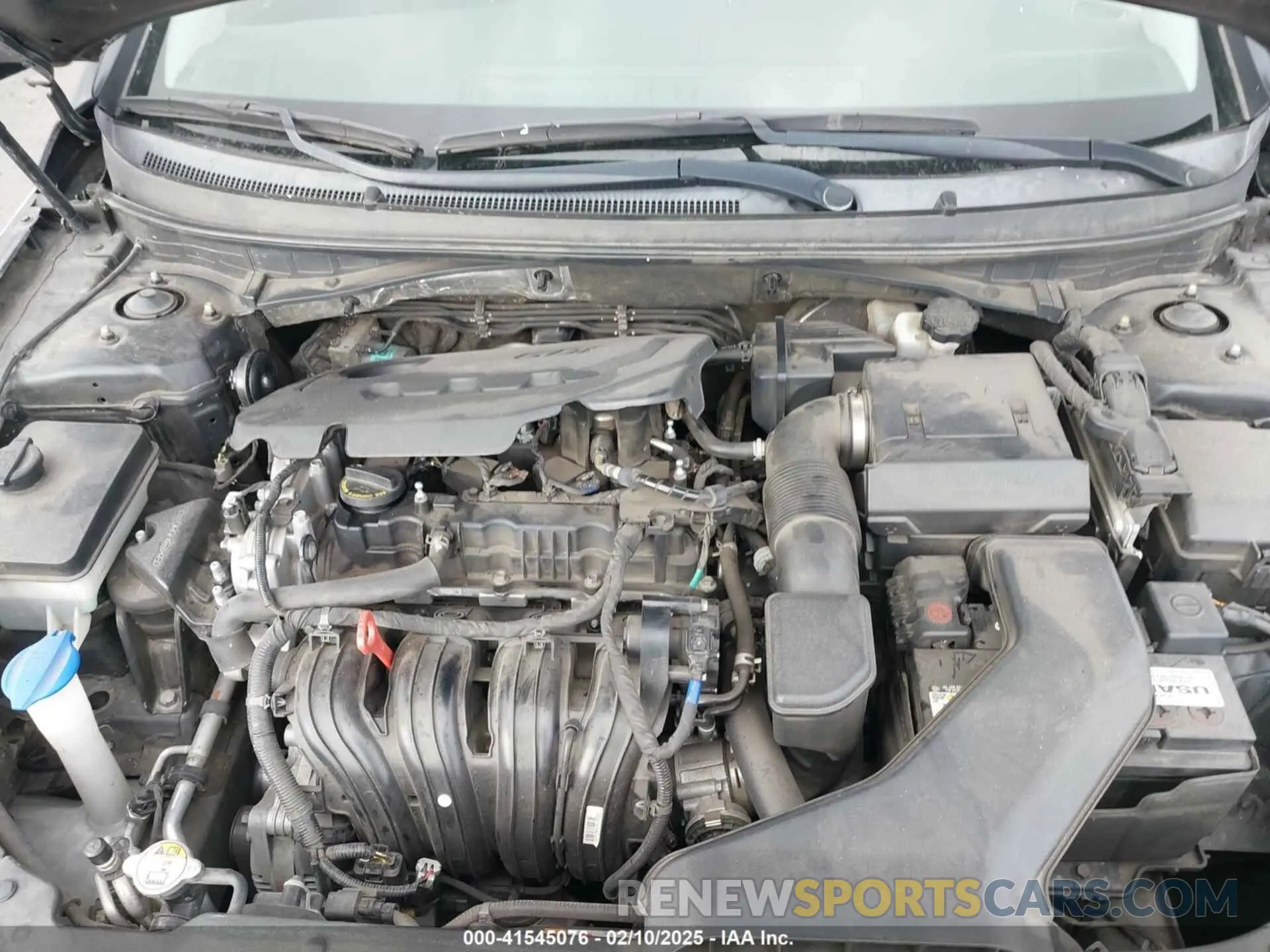 10 Photograph of a damaged car 5NPE24AF2KH769003 HYUNDAI SONATA 2019