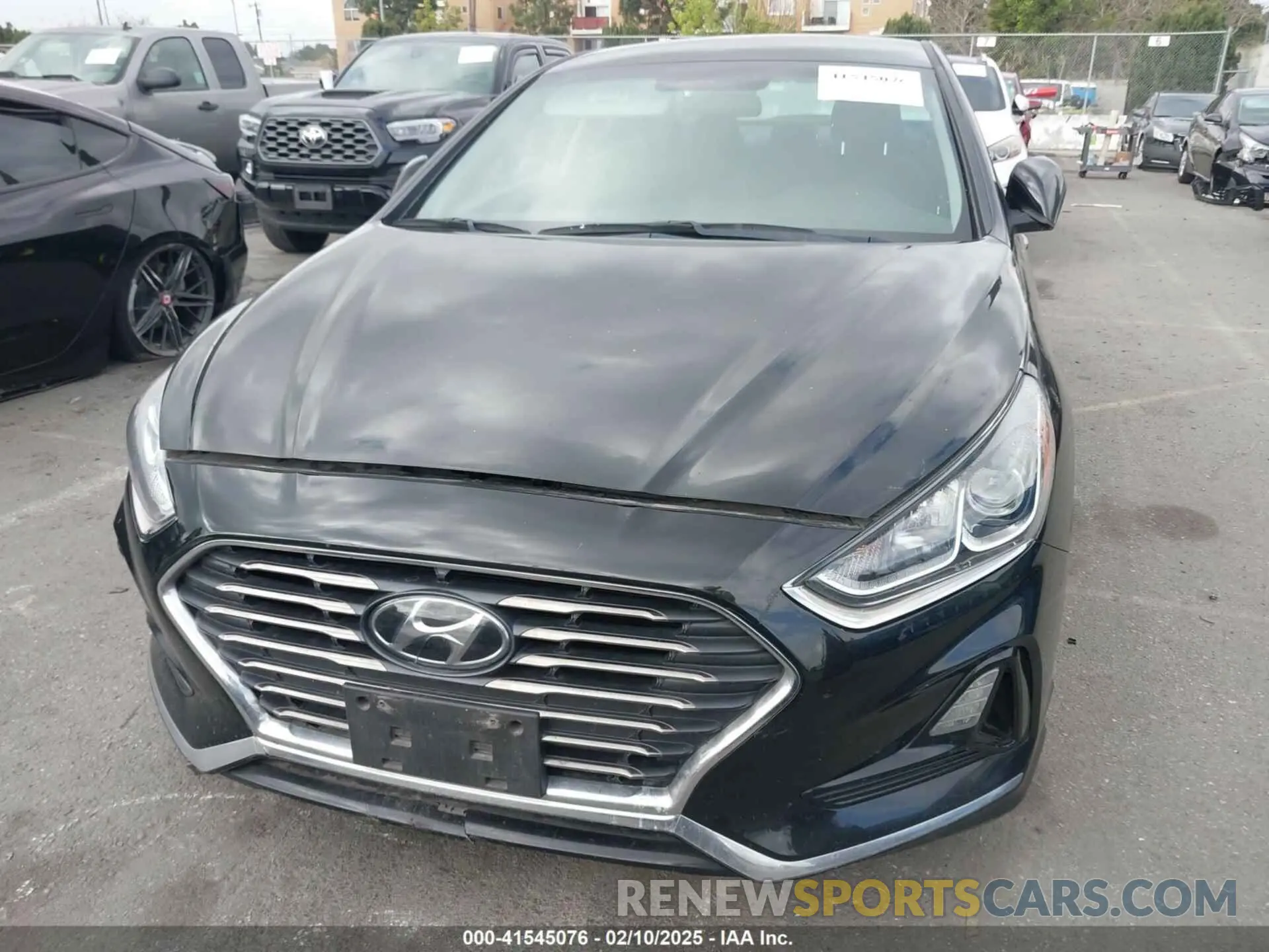 11 Photograph of a damaged car 5NPE24AF2KH769003 HYUNDAI SONATA 2019