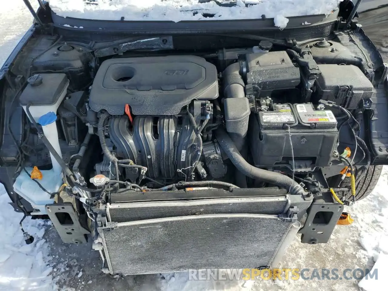 11 Photograph of a damaged car 5NPE24AF2KH796153 HYUNDAI SONATA 2019