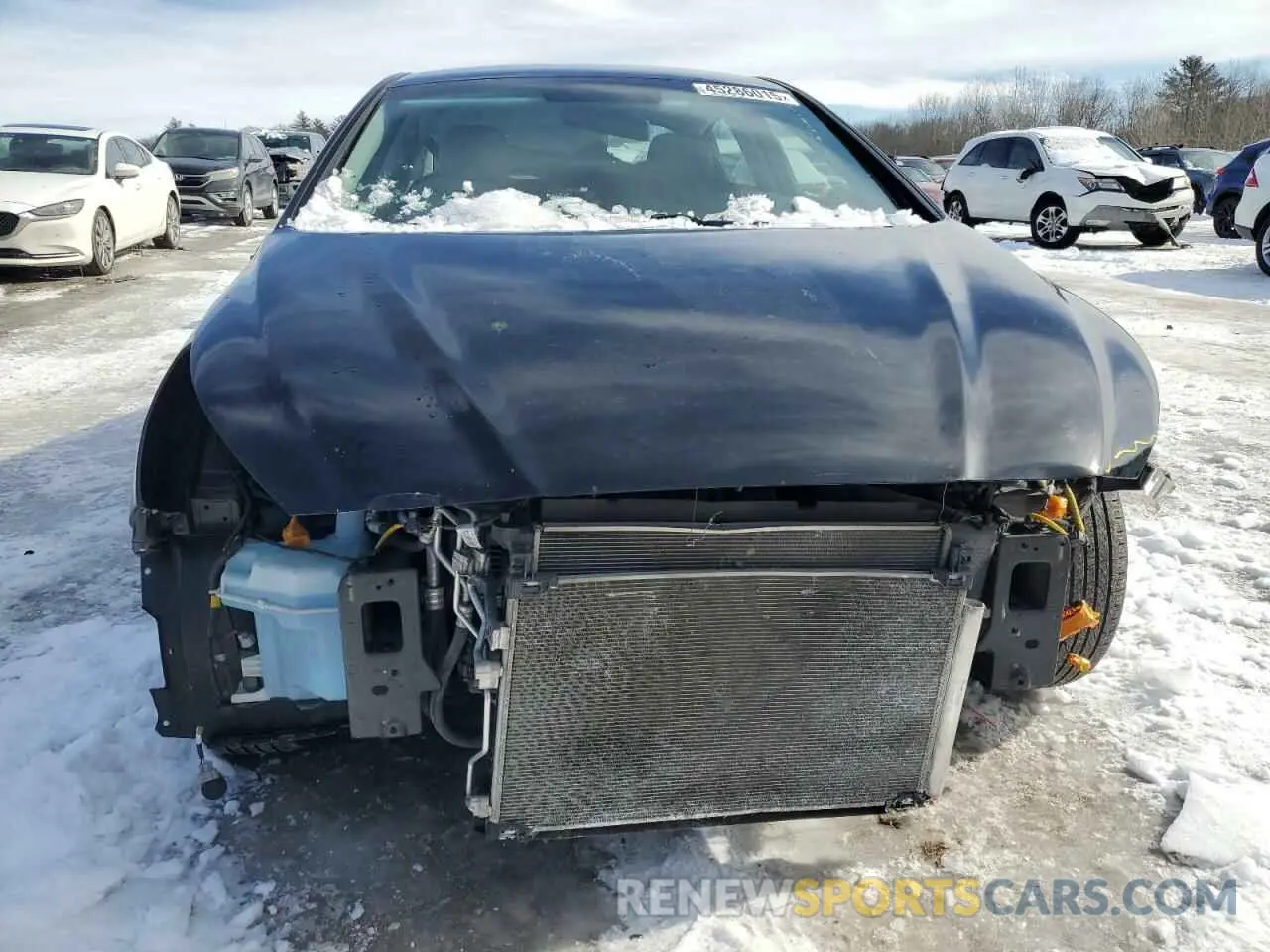 5 Photograph of a damaged car 5NPE24AF2KH796153 HYUNDAI SONATA 2019