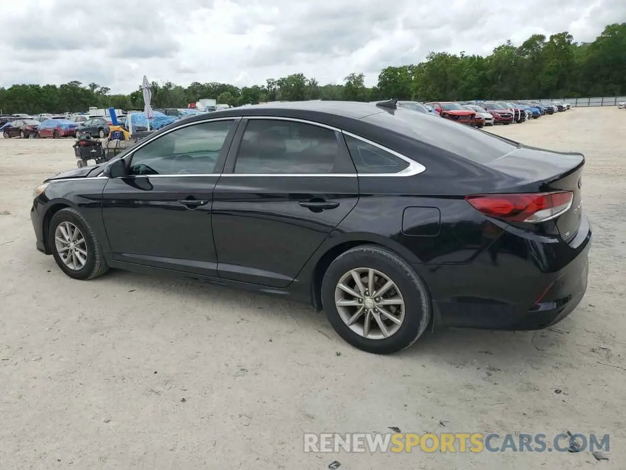 2 Photograph of a damaged car 5NPE24AF3KH729691 HYUNDAI SONATA 2019