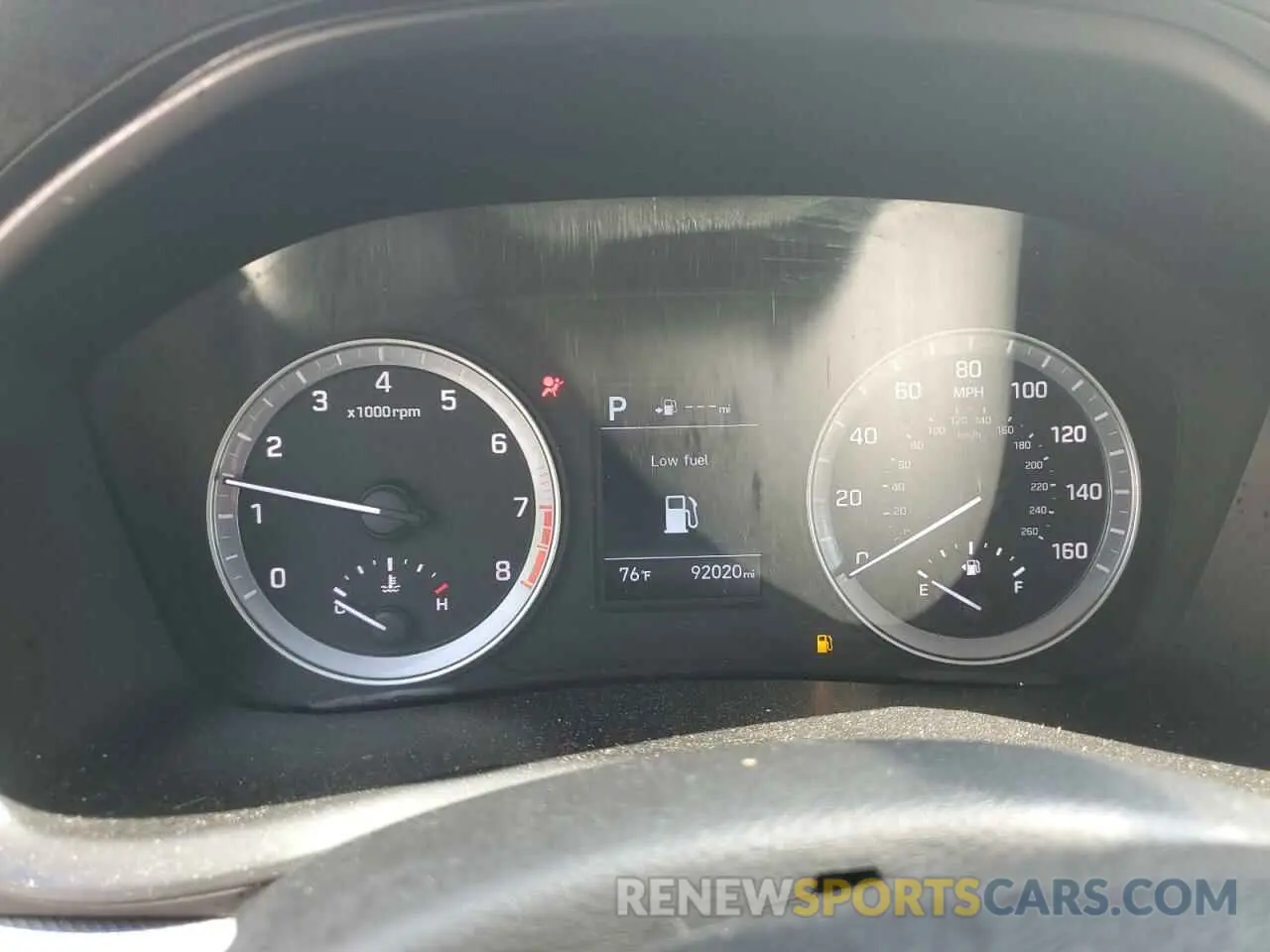 9 Photograph of a damaged car 5NPE24AF3KH733045 HYUNDAI SONATA 2019