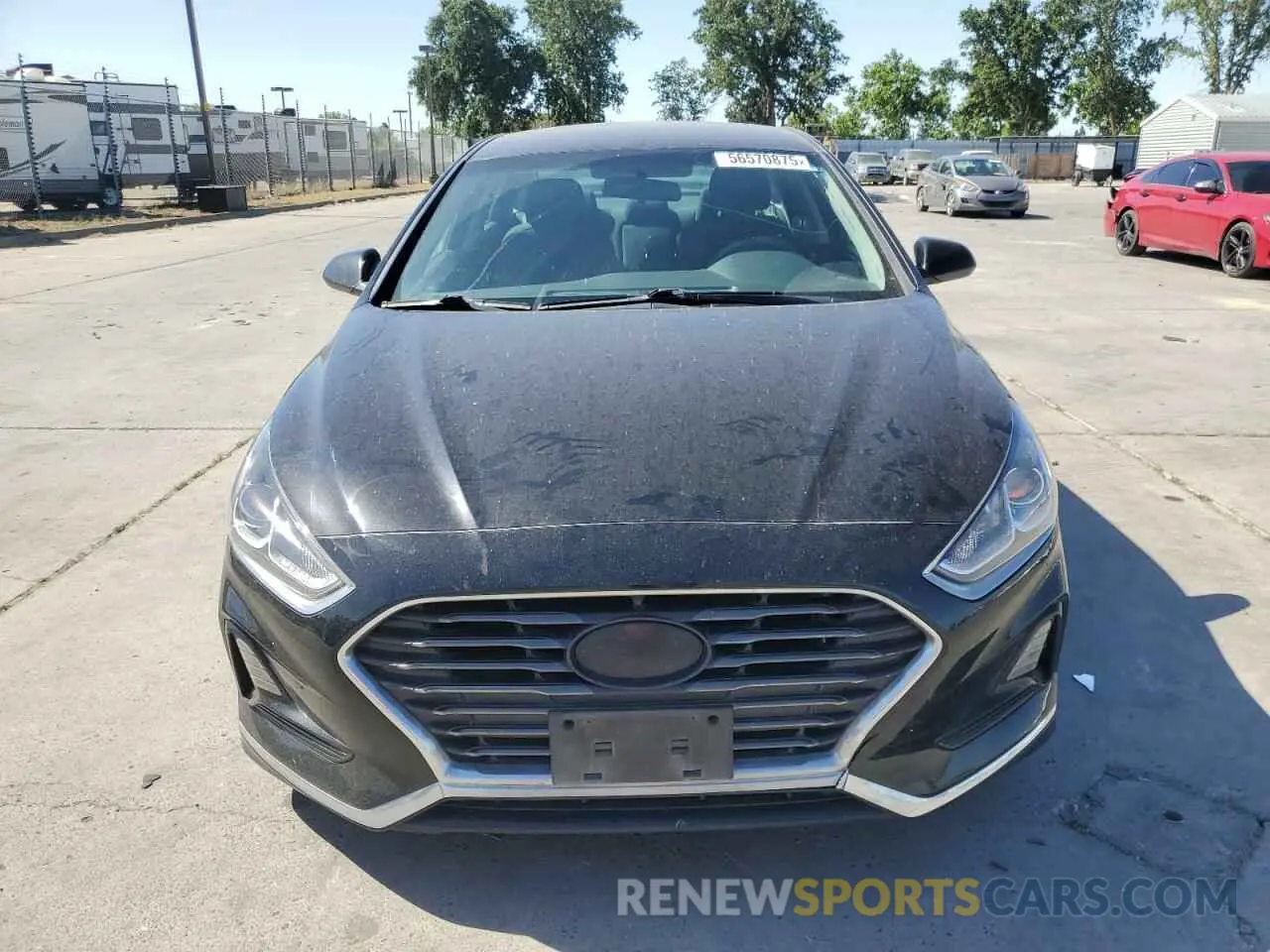 5 Фотография поврежденного автомобиля 5NPE24AF3KH737001 HYUNDAI SONATA 2019
