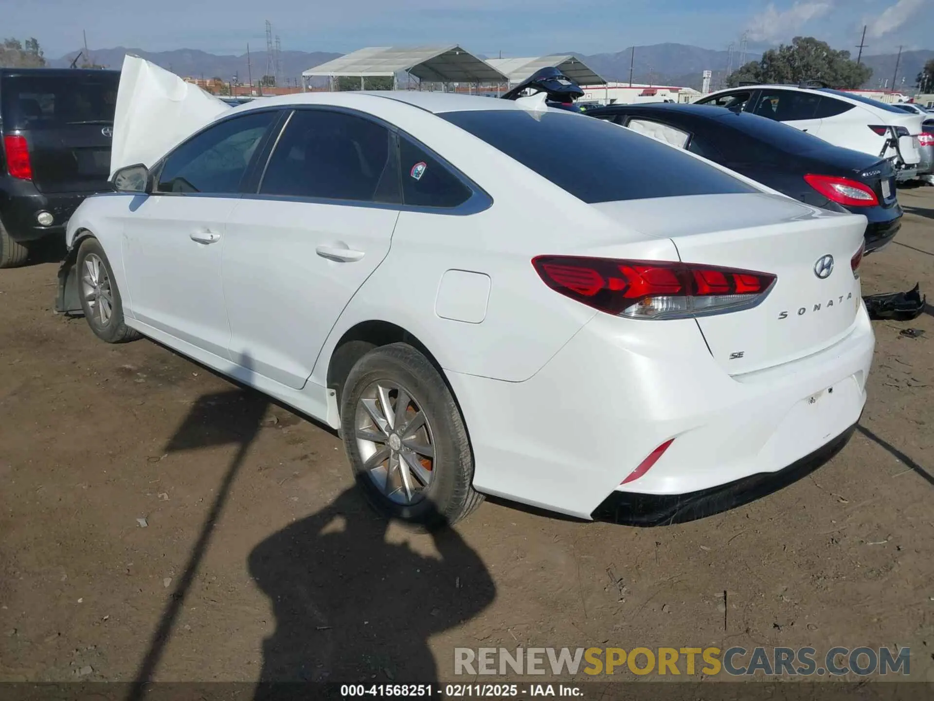 3 Фотография поврежденного автомобиля 5NPE24AF3KH738066 HYUNDAI SONATA 2019