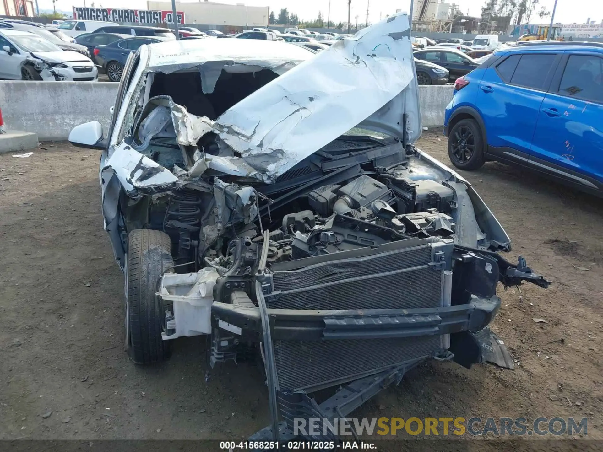 6 Фотография поврежденного автомобиля 5NPE24AF3KH738066 HYUNDAI SONATA 2019